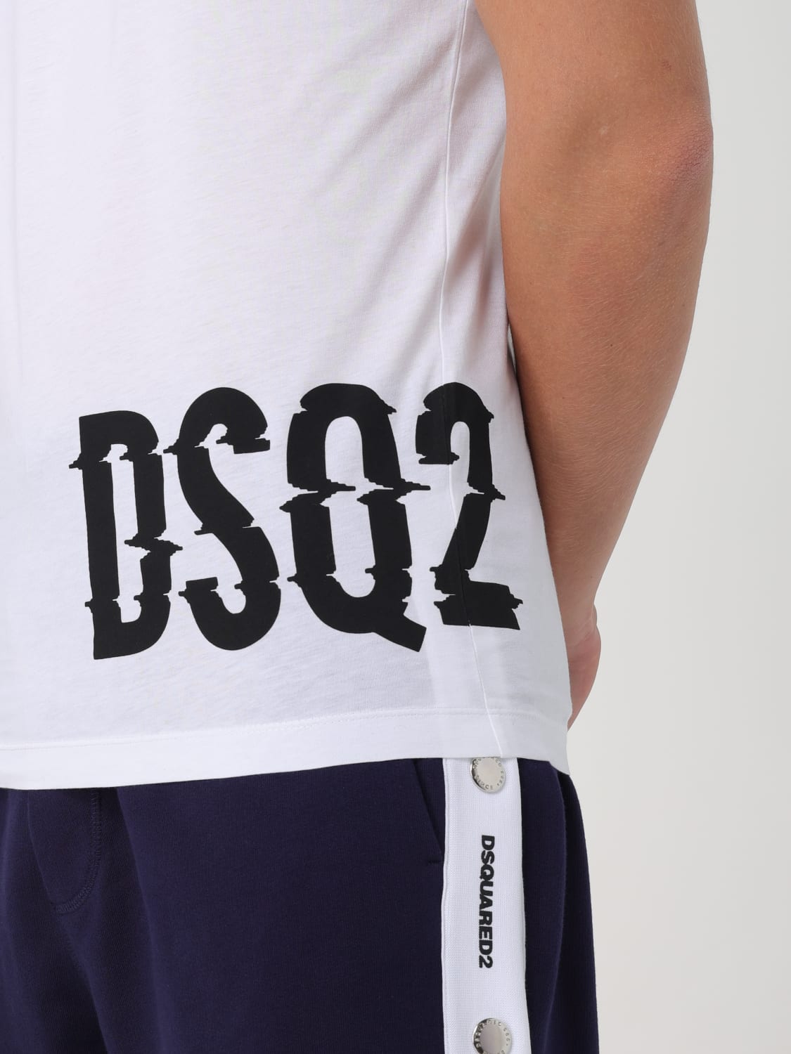 DSQUARED2 Tシャツ: Tシャツ メンズ Dsquared2, ホワイト - Img 4