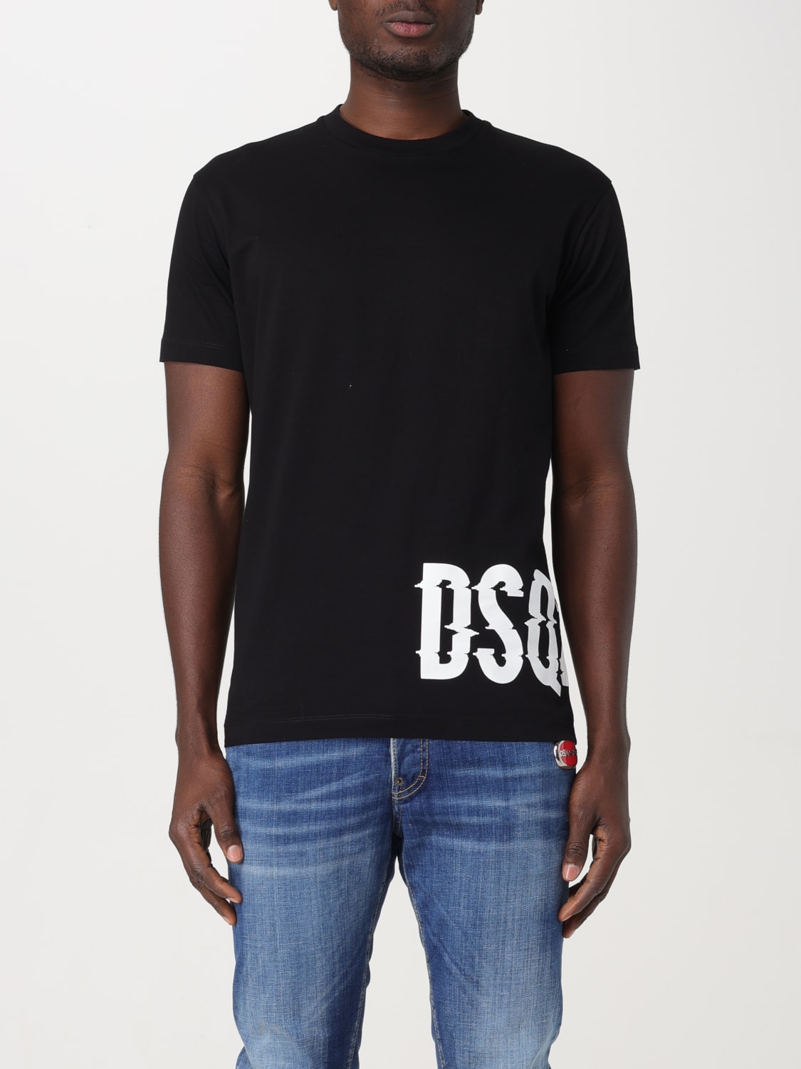 Giglio T-shirt Dsquared2 in jersey con logo