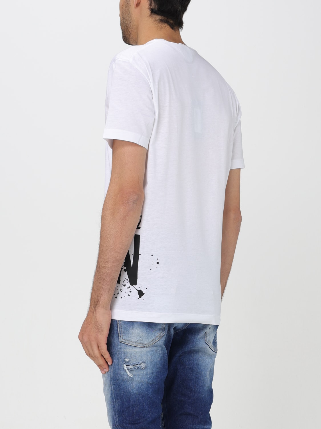 DSQUARED2 T-SHIRT: T-shirt men Dsquared2, White - Img 3