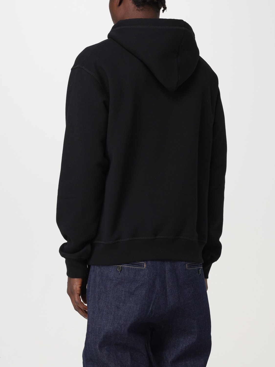 DSQUARED2 SWEATSHIRT: Sweatshirt men Dsquared2, Black - Img 3