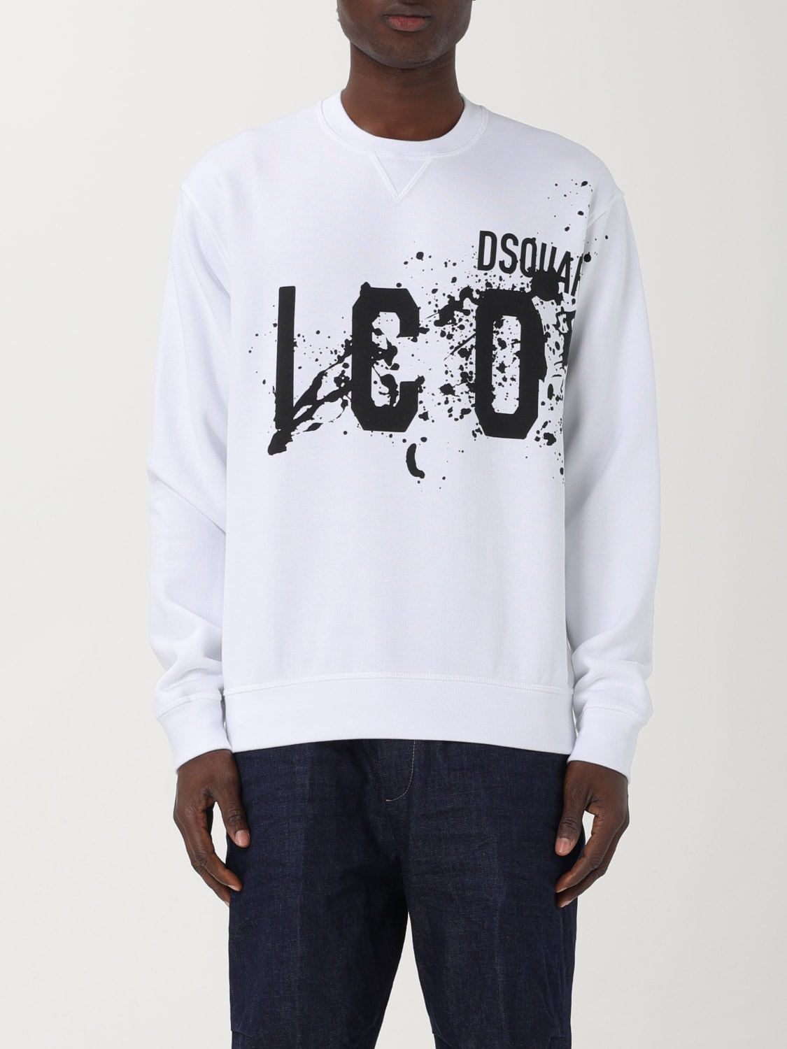 Dsquared2 sweatshirt white online