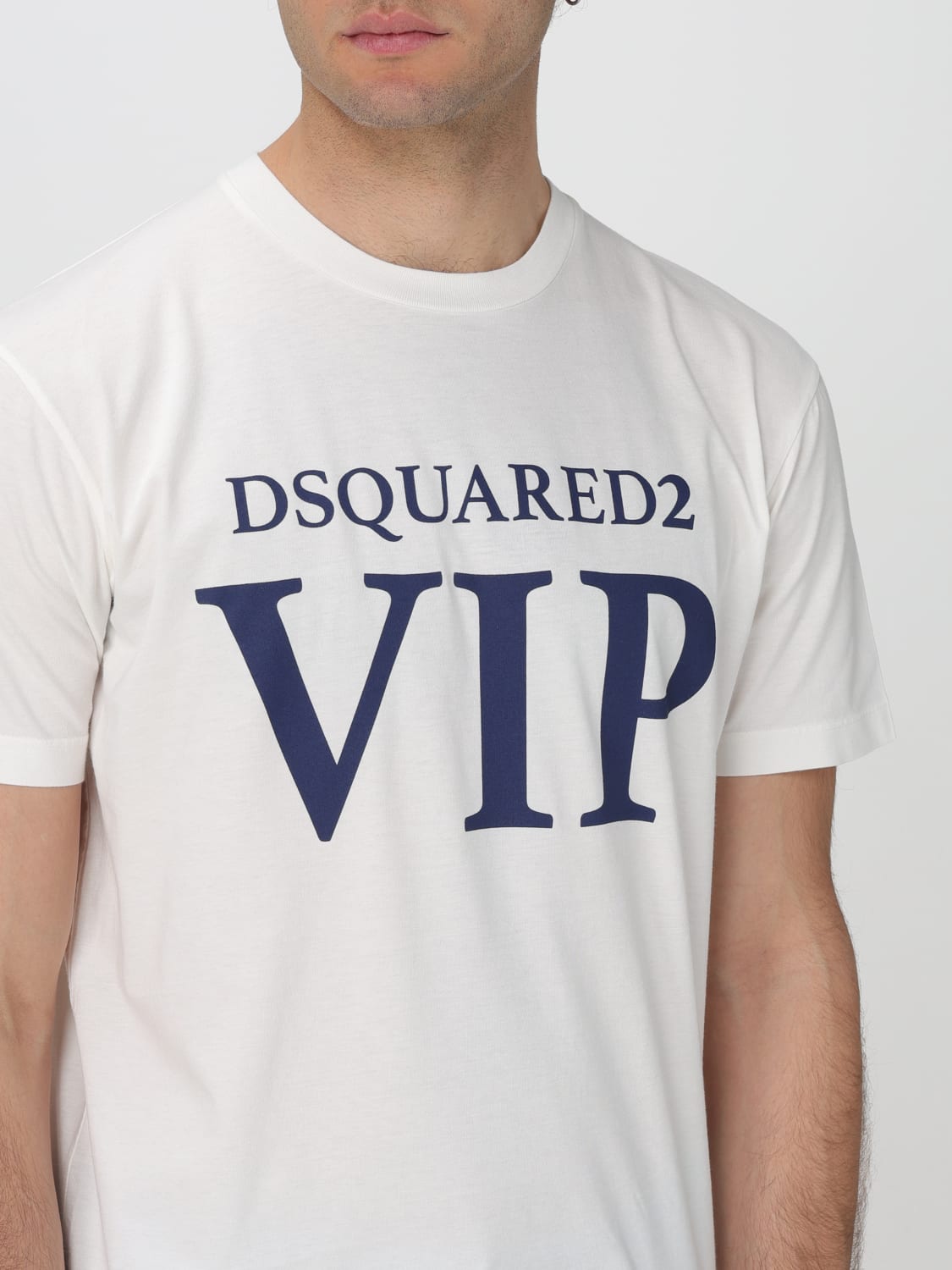 DSQUARED2 T-SHIRT: T-shirt men Dsquared2, White - Img 4