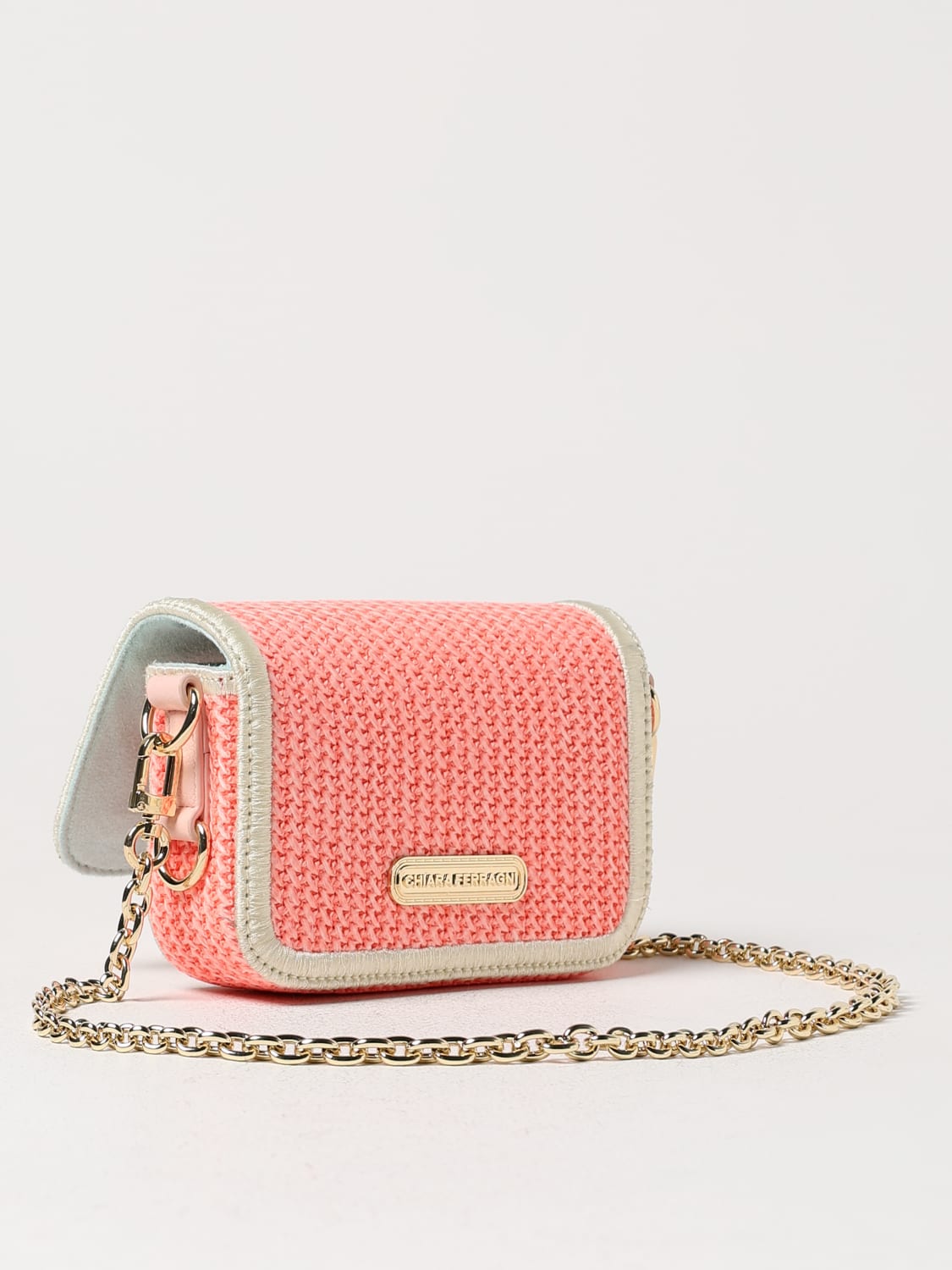 CHIARA FERRAGNI MINI BAG: Shoulder bag woman Chiara Ferragni, Pink - Img 2