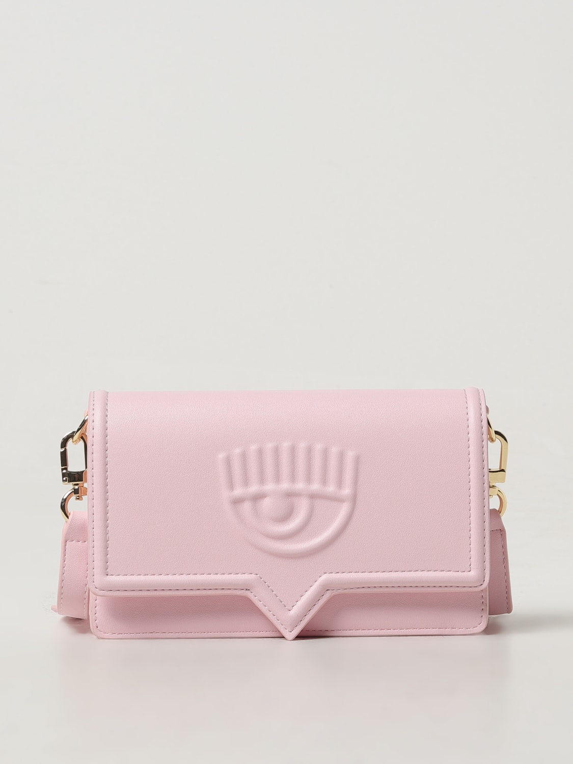 CHIARA FERRAGNI MINI BAG: Shoulder bag woman Chiara Ferragni, Pink - Img 1