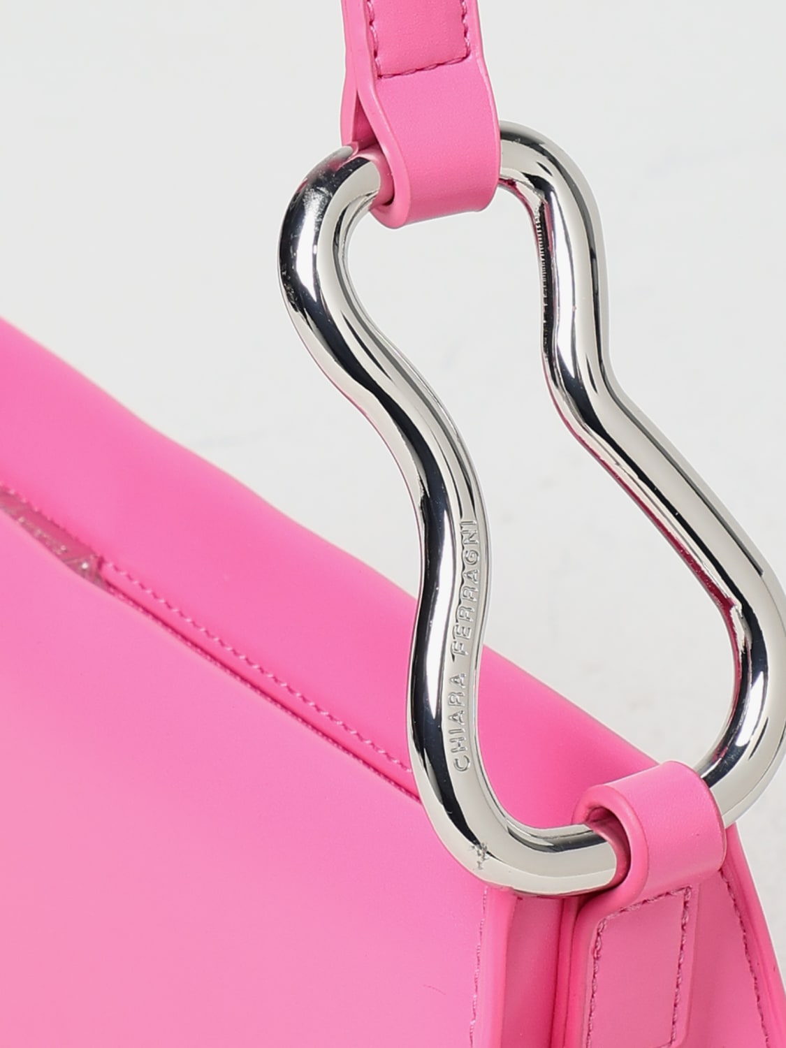 CHIARA FERRAGNI SHOULDER BAG: Shoulder bag woman Chiara Ferragni, Fuchsia - Img 3