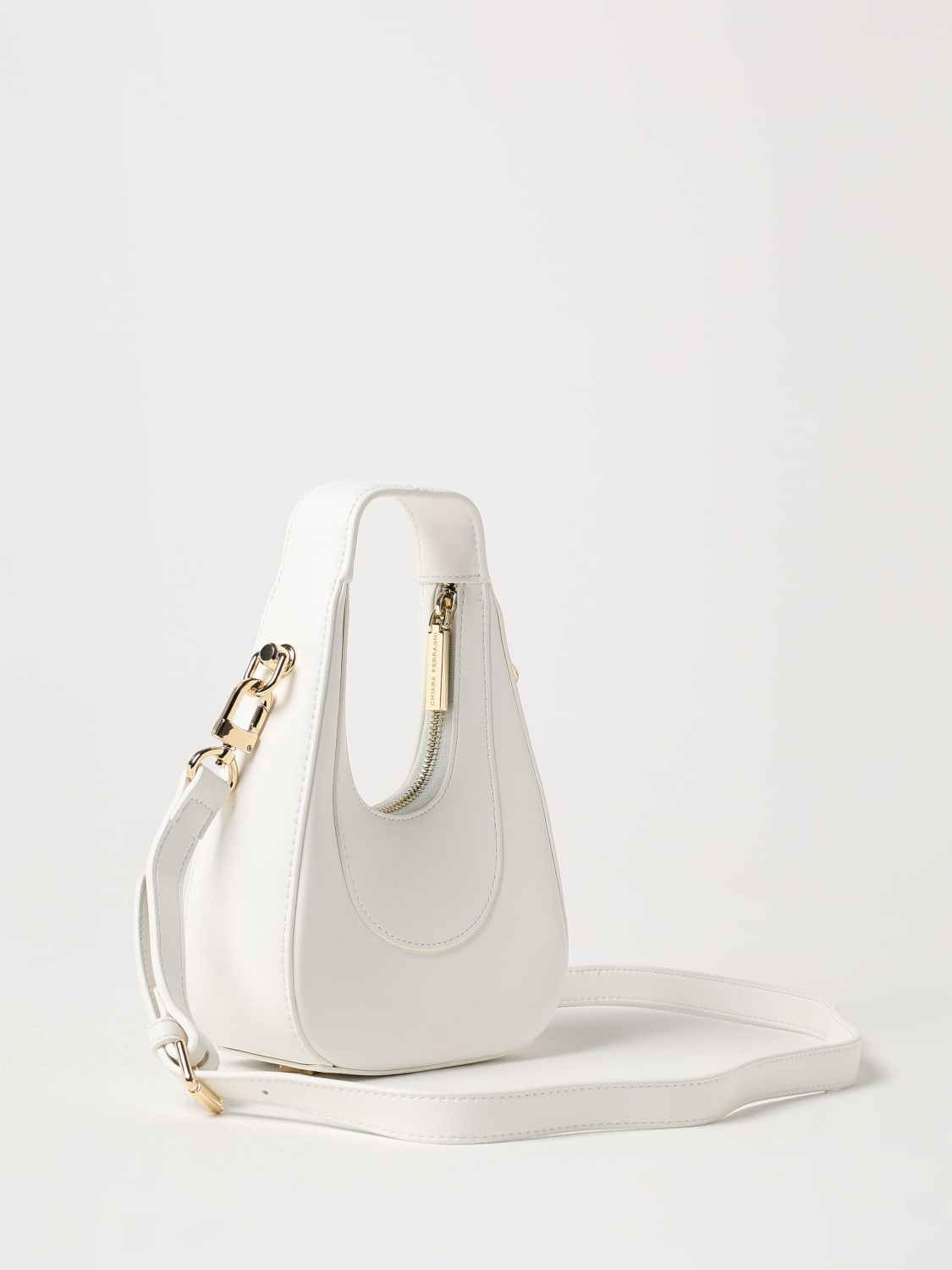 CHIARA FERRAGNI HANDBAG: Shoulder bag woman Chiara Ferragni, White - Img 2