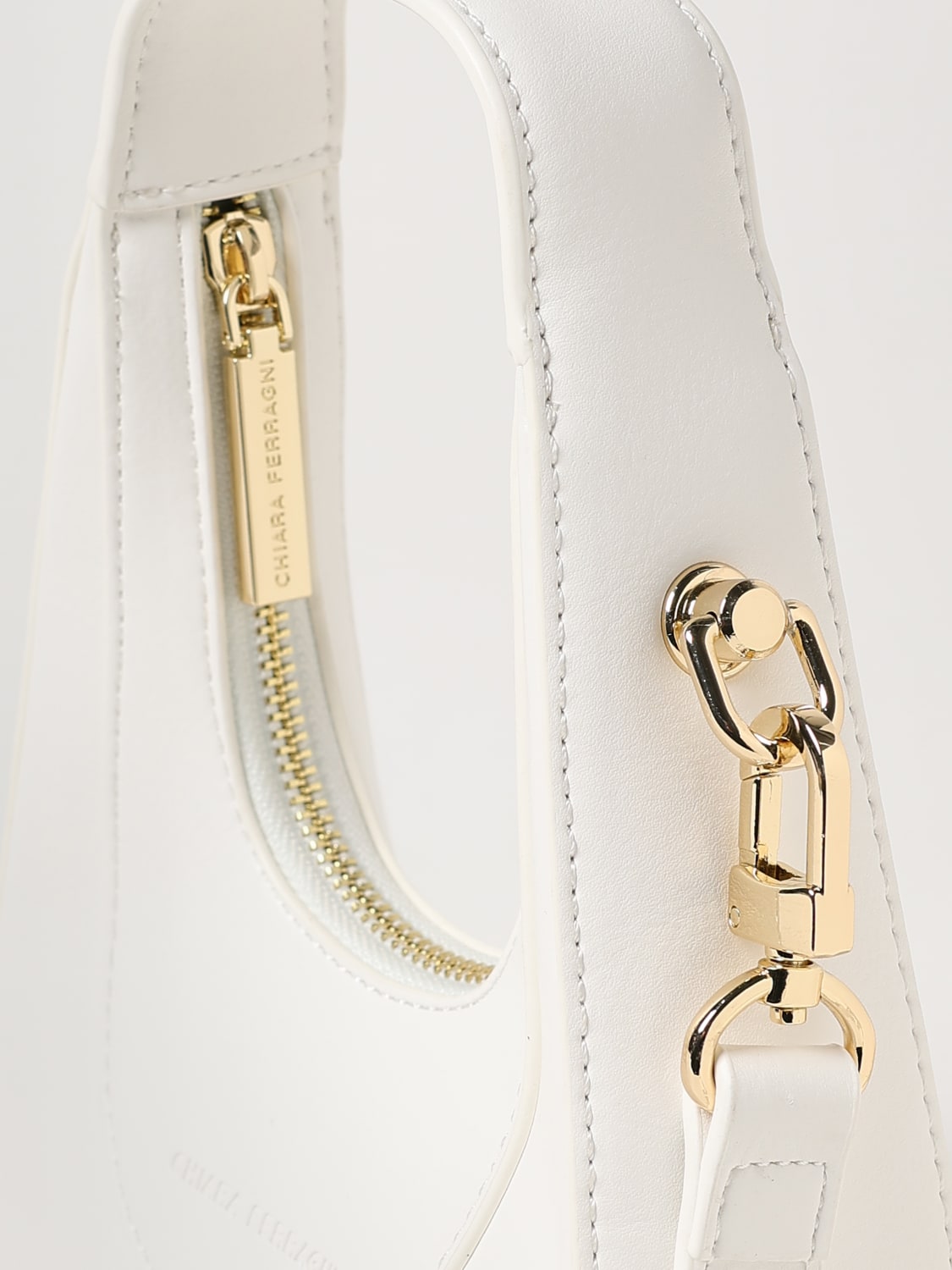 CHIARA FERRAGNI HANDBAG: Shoulder bag woman Chiara Ferragni, White - Img 3