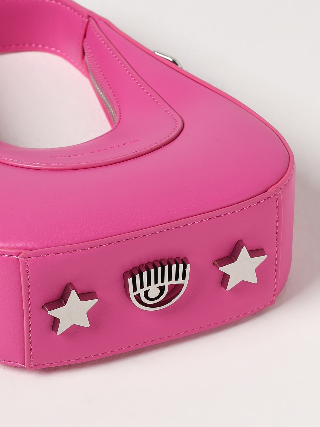 CHIARA FERRAGNI HANDBAG: Shoulder bag woman Chiara Ferragni, Fuchsia - Img 3