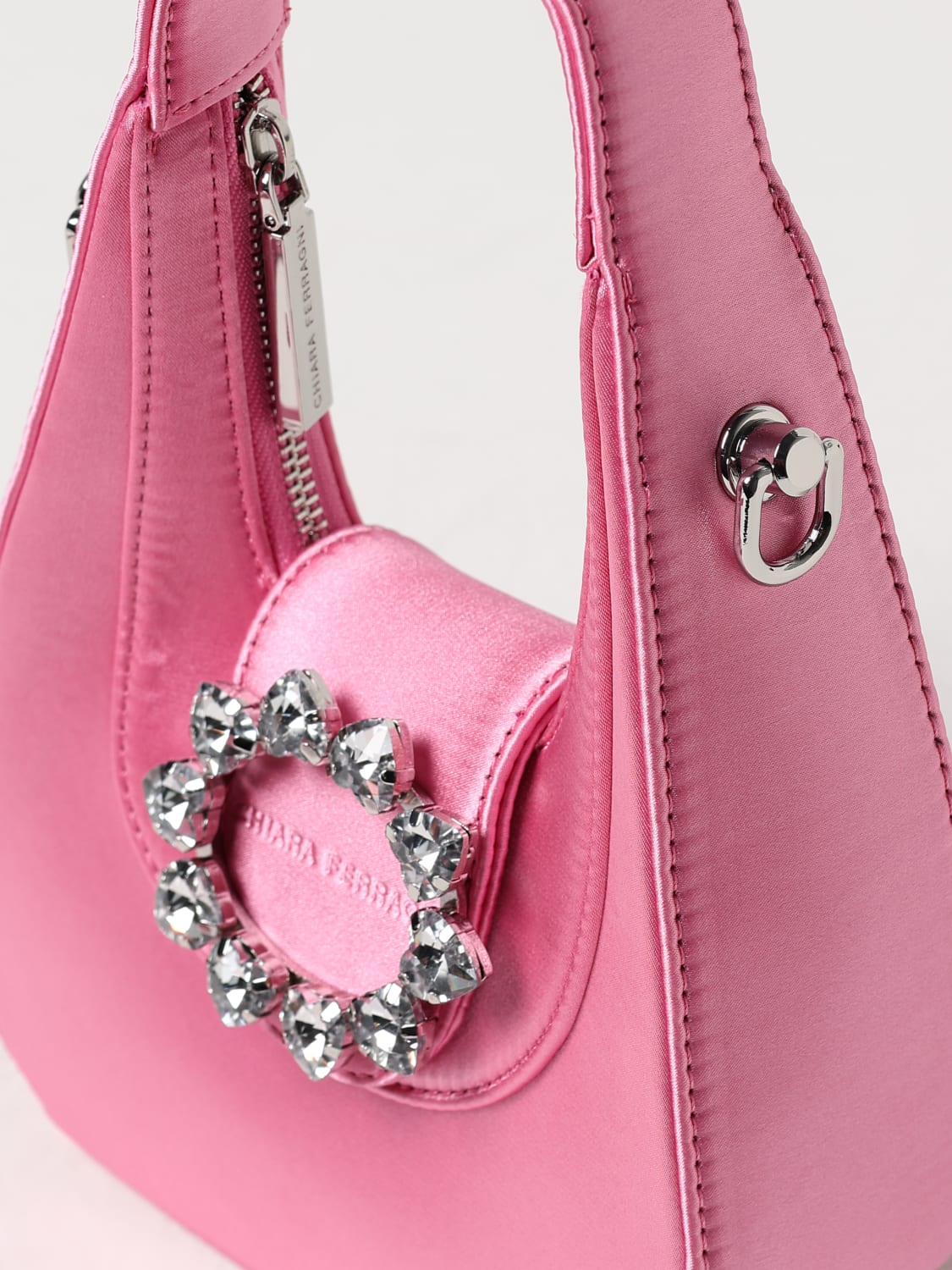 CHIARA FERRAGNI HANDBAG: Shoulder bag woman Chiara Ferragni, Fuchsia - Img 3