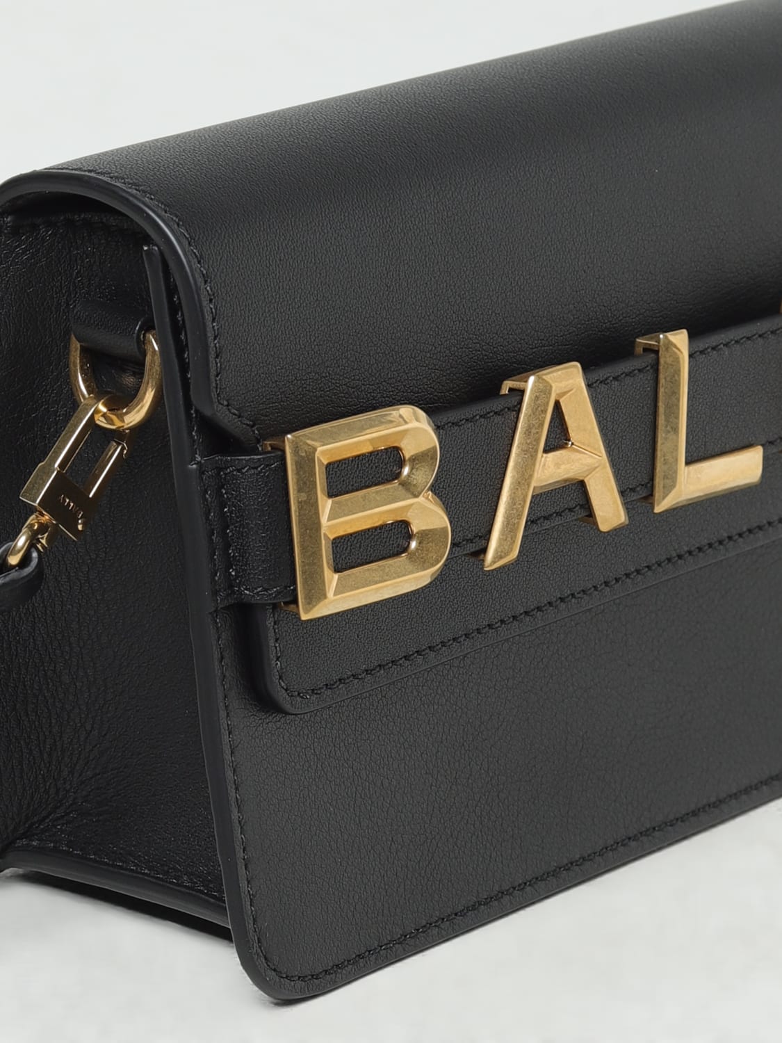 BALLY MINI BAG: Shoulder bag woman Bally, Black 1 - Img 3