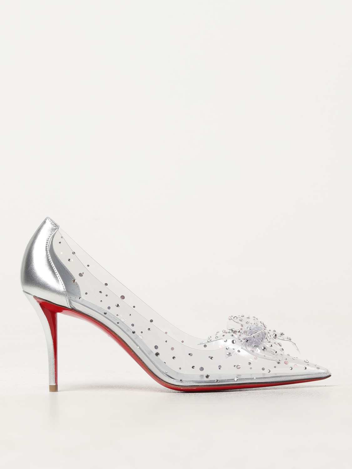 CHRISTIAN LOUBOUTIN: Shoes woman - Silver | Christian CHRISTIAN LOUBOUTIN: Shoes woman - Silver | Christian