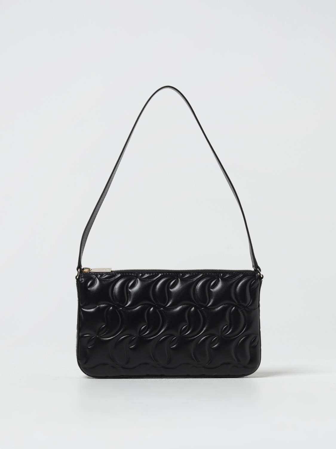 CHRISTIAN LOUBOUTIN: Shoulder bag woman - Black | Christian Louboutin  shoulder bag 1245241 online at GIGLIO.COM