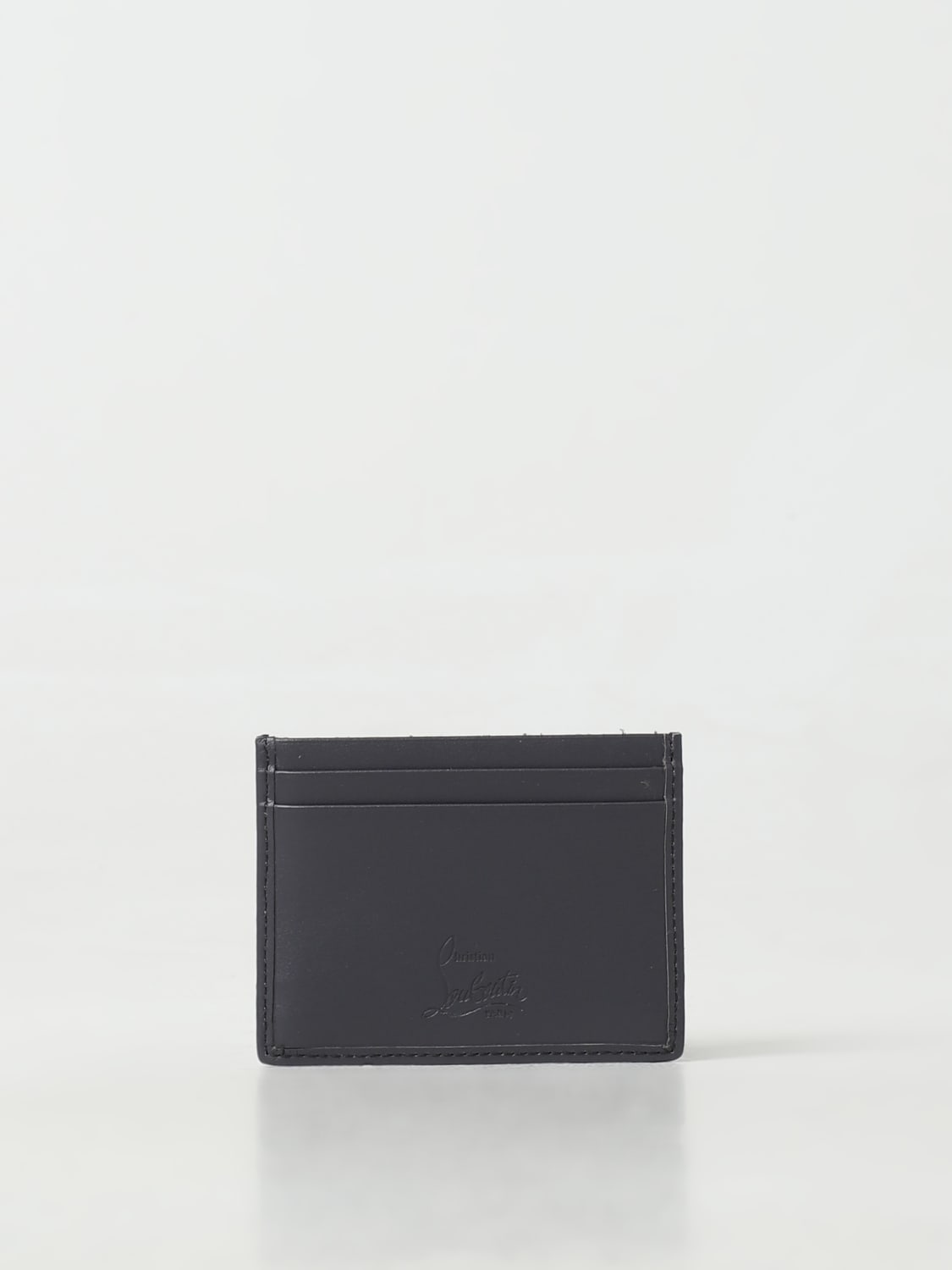 CHRISTIAN LOUBOUTIN WALLET: Wallet men Christian Louboutin, Grey - Img 2