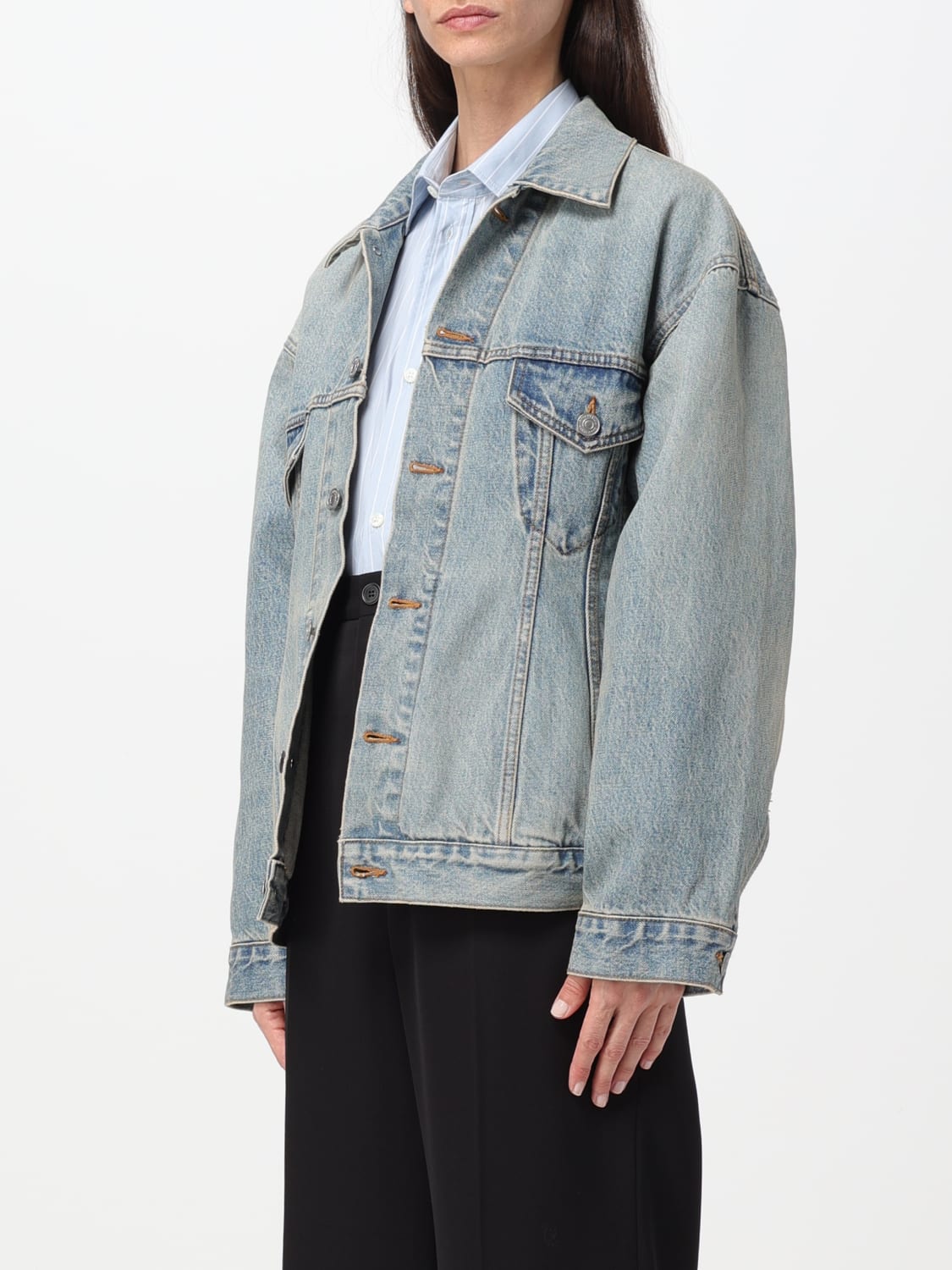 BALENCIAGA JACKET: Blazer woman Balenciaga, Stone Washed - Img 3