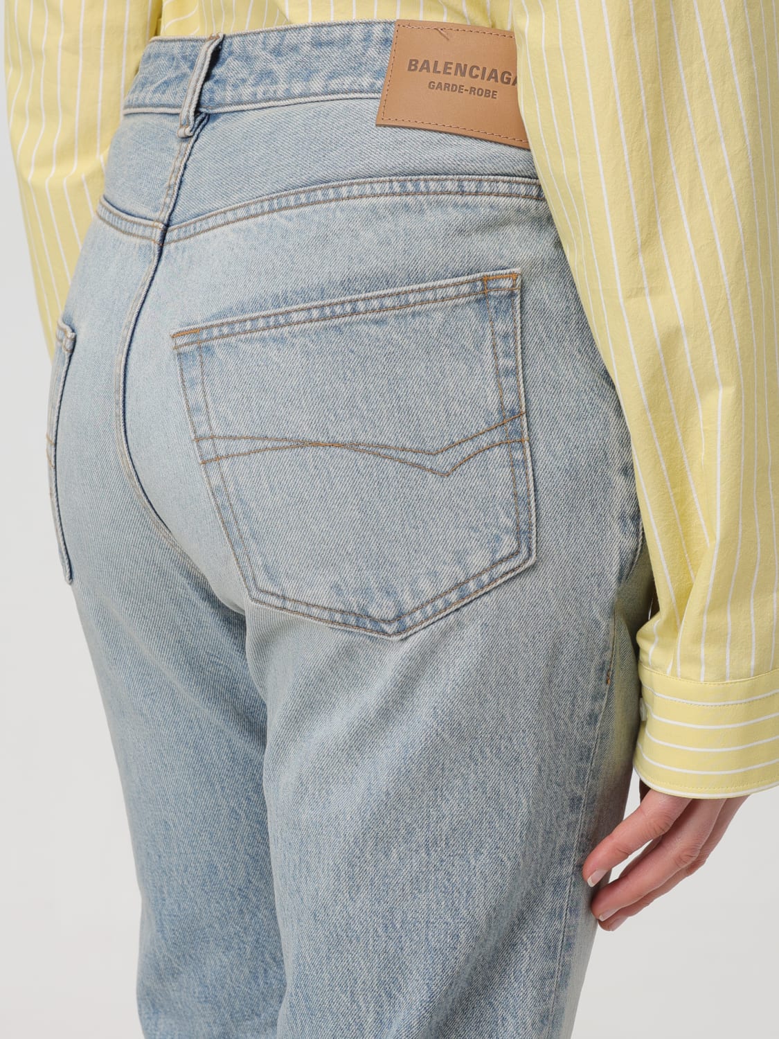 Balenciaga Outlet: Jeans woman - Stone Washed | Balenciaga