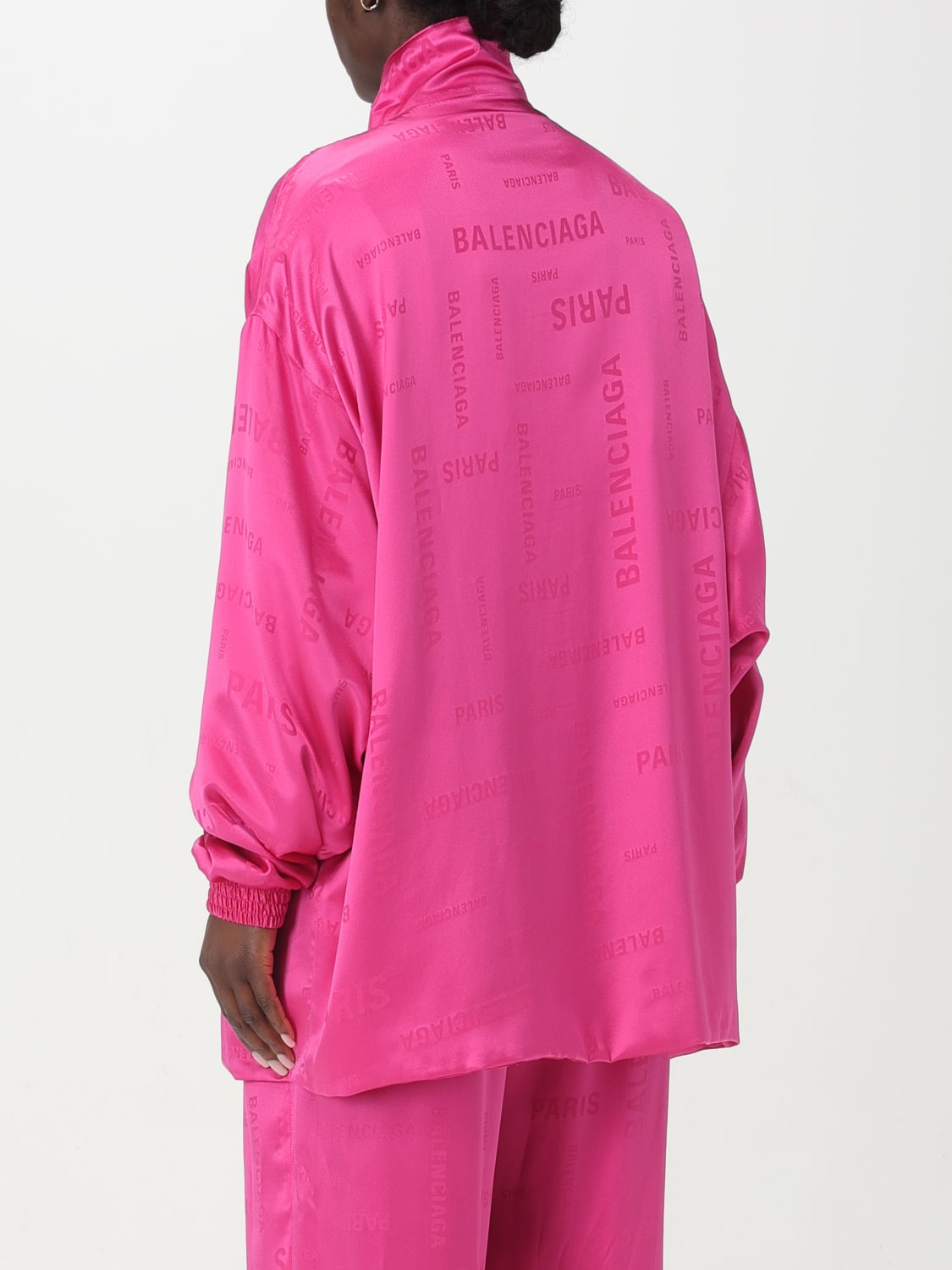 BALENCIAGA CHAQUETA: Chaqueta mujer Balenciaga, Fucsia - Img 3