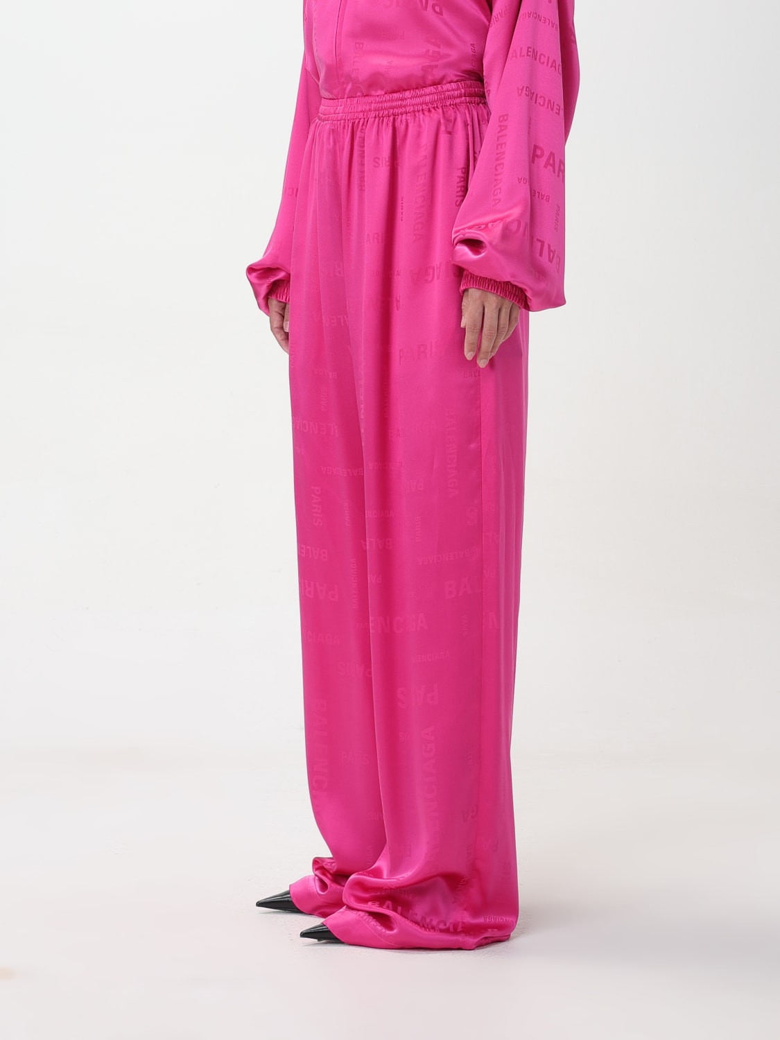 Balenciaga pants womens pink on sale