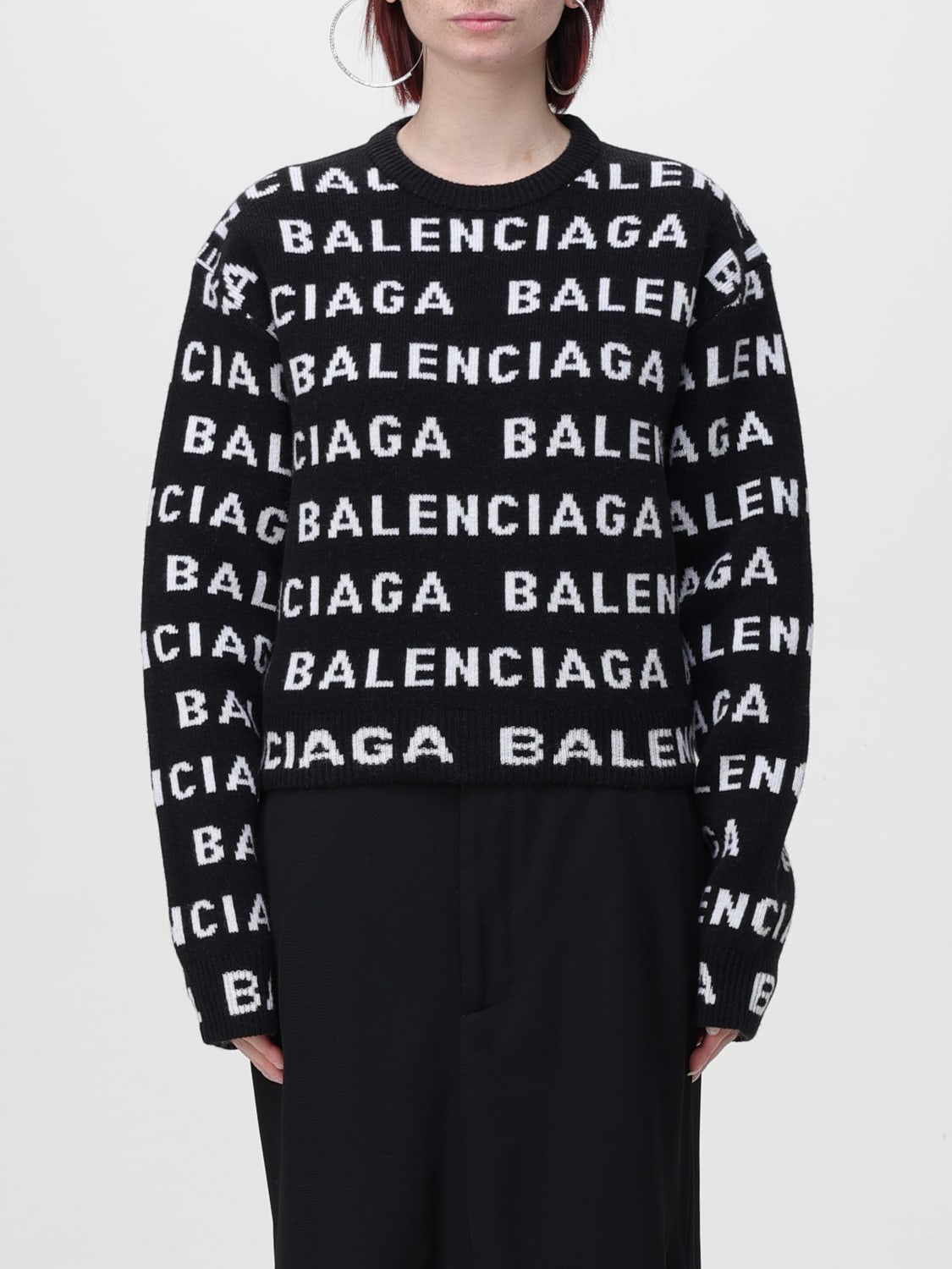 BALENCIAGA JERSEY: Jersey mujer Balenciaga, Negro - Img 1