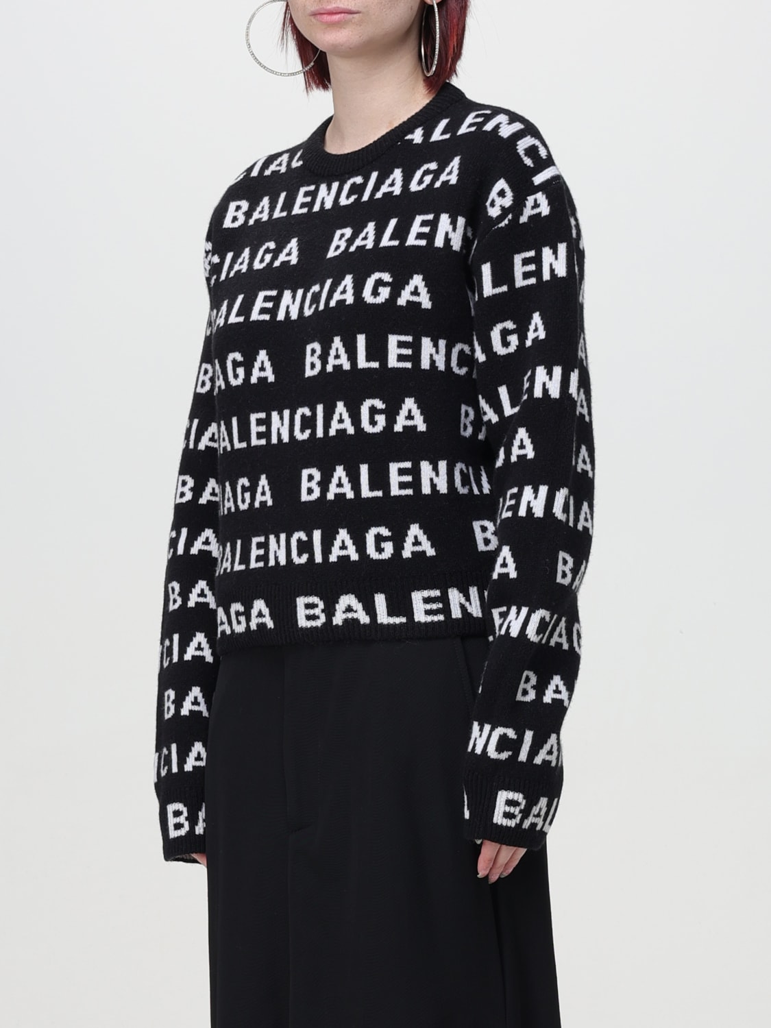 BALENCIAGA JERSEY: Jersey mujer Balenciaga, Negro - Img 4