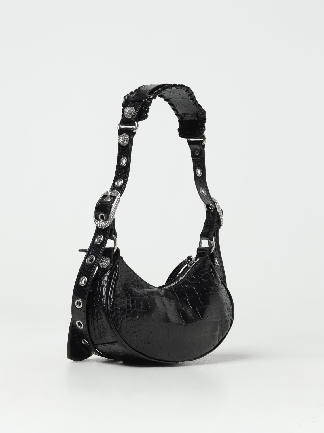 ショルダーバッグ・ポシェット BALENCIAGA Woman Shoulder bag Black 67130923EJY 1000 Balenciaga Outlet: Shoulder bag woman - Black | Balenciaga