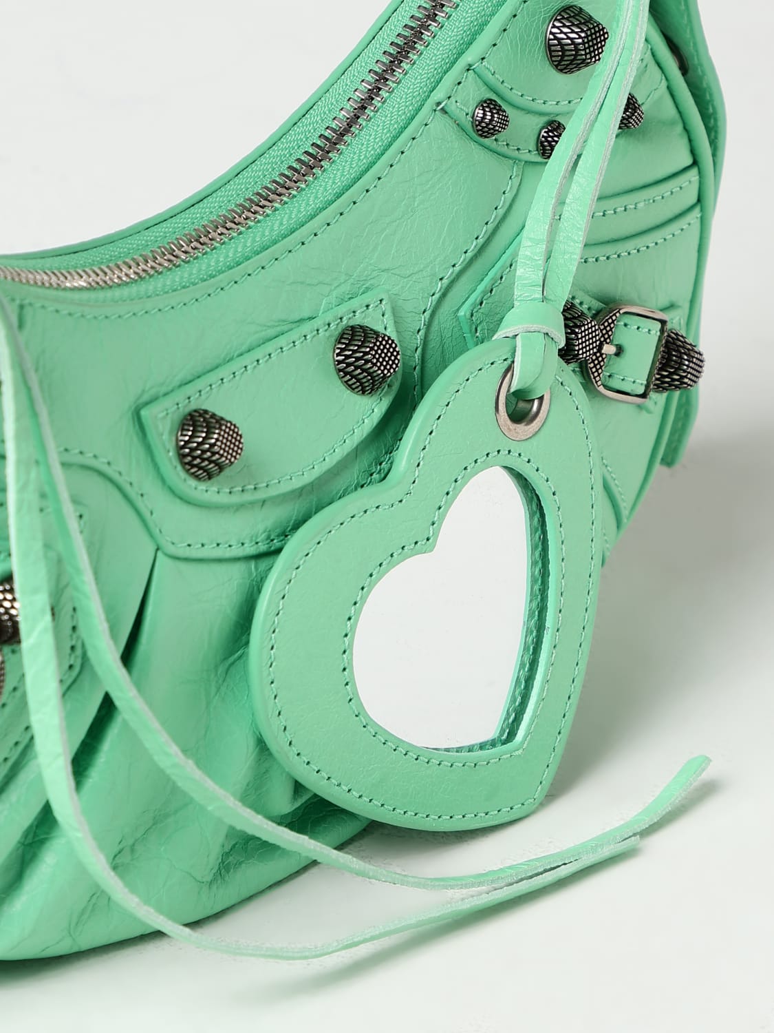 BALENCIAGA SHOULDER BAG: Shoulder bag woman Balenciaga, Green - Img 4