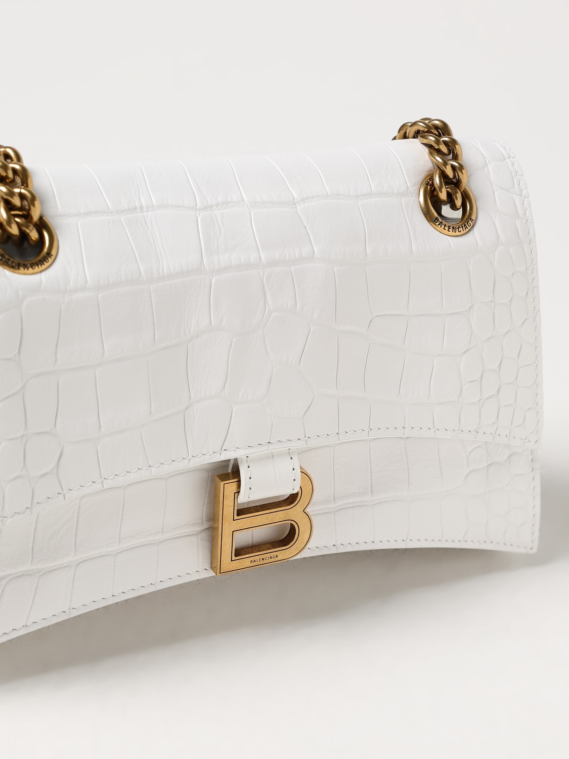 BALENCIAGA CROSSBODY BAGS: Shoulder bag woman Balenciaga, White - Img 4