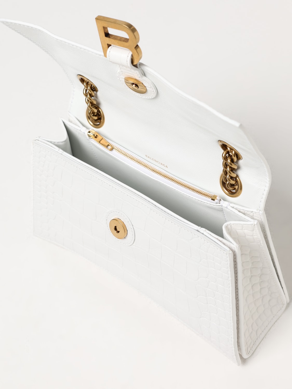 BALENCIAGA CROSSBODY BAGS: Shoulder bag woman Balenciaga, White - Img 5