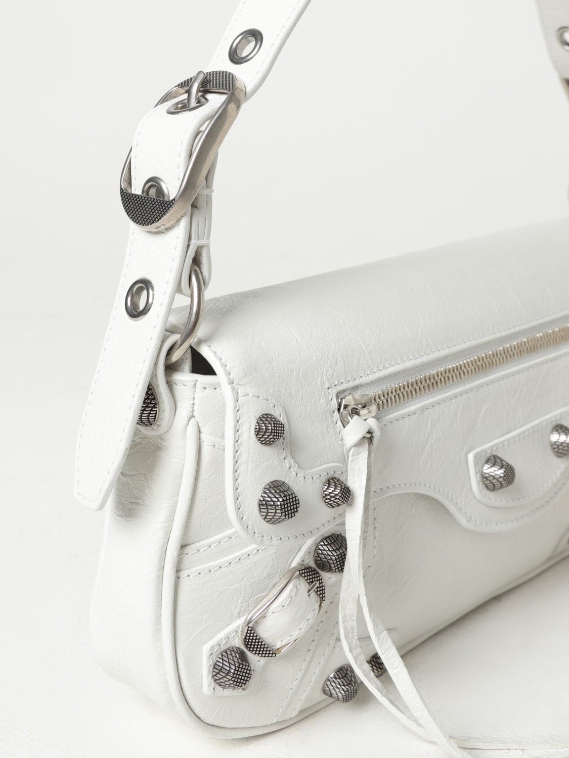 BALENCIAGA SHOULDER BAG: Shoulder bag woman Balenciaga, White - Img 4