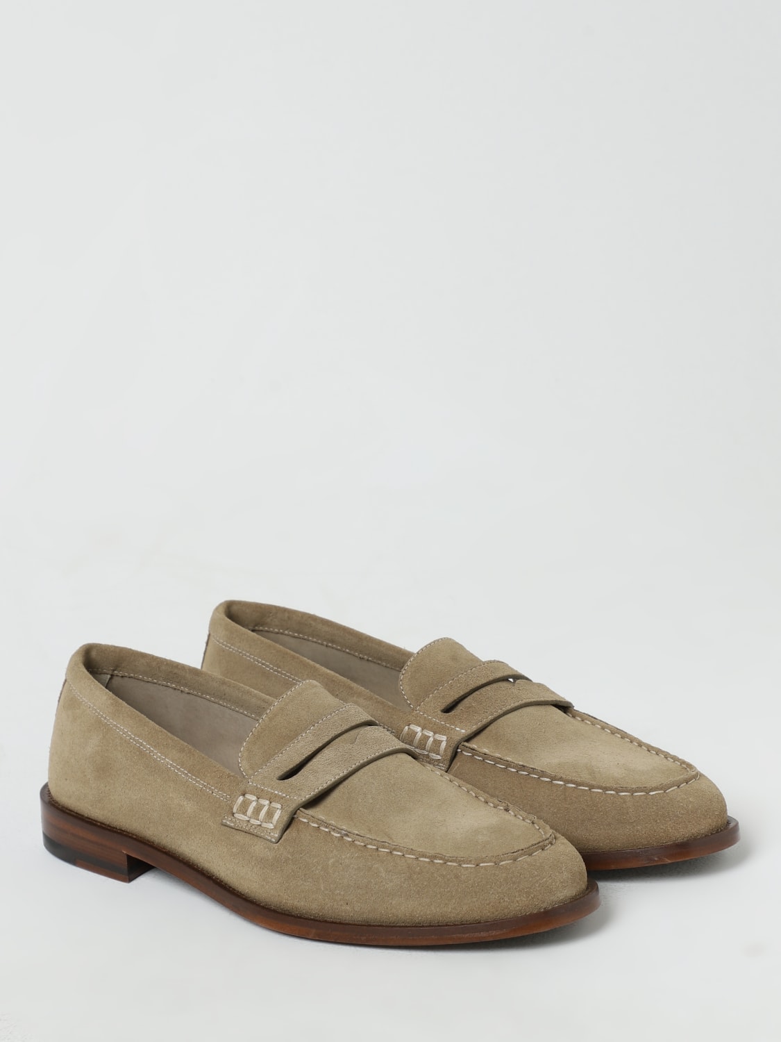 MANOLO BLAHNIK LOAFERS: Shoes men Manolo Blahnik, Beige - Img 2