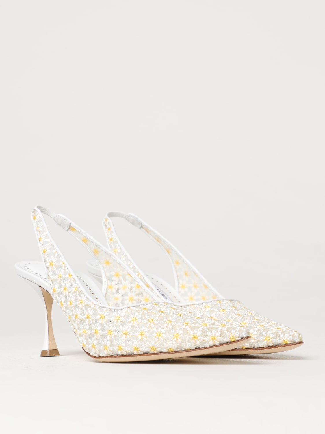 MANOLO BLAHNIK HIGH HEEL SHOES: Shoes woman Manolo Blahnik, White - Img 2