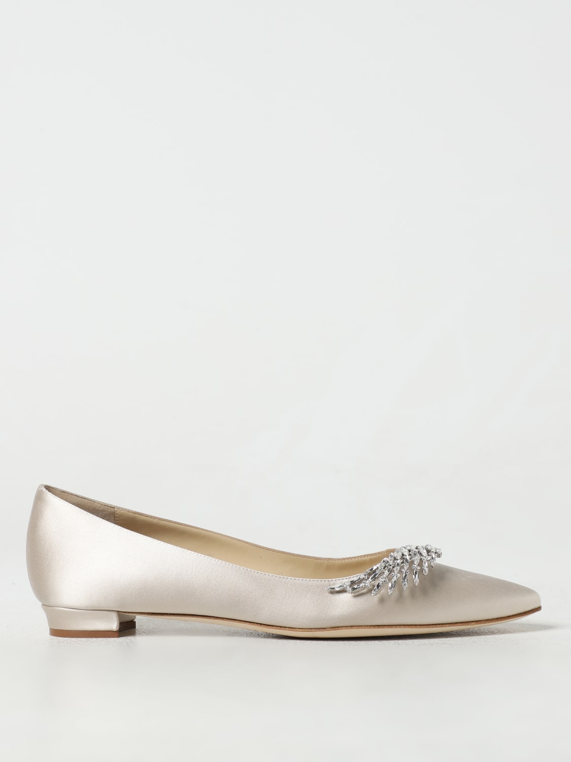 MANOLO BLAHNIK HIGH HEEL SHOES: Shoes woman Manolo Blahnik, Ivory - Img 1