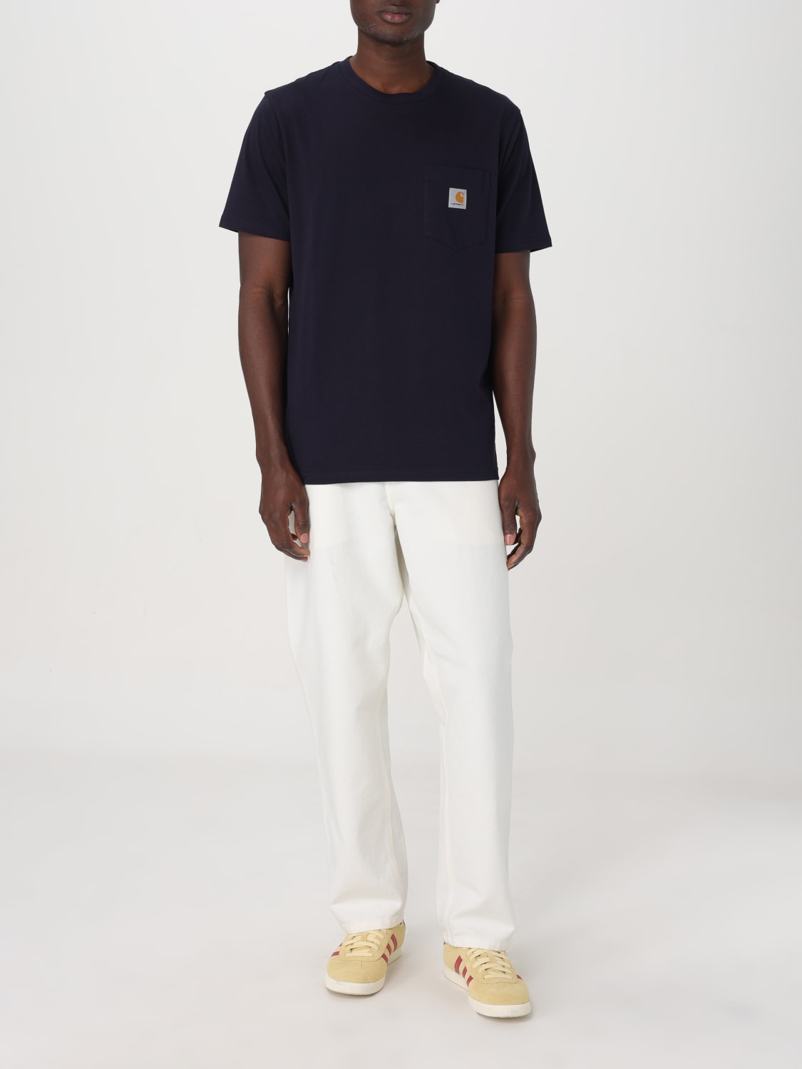 CARHARTT WIP T-SHIRT: T-shirt men Carhartt Wip, Navy - Img 2