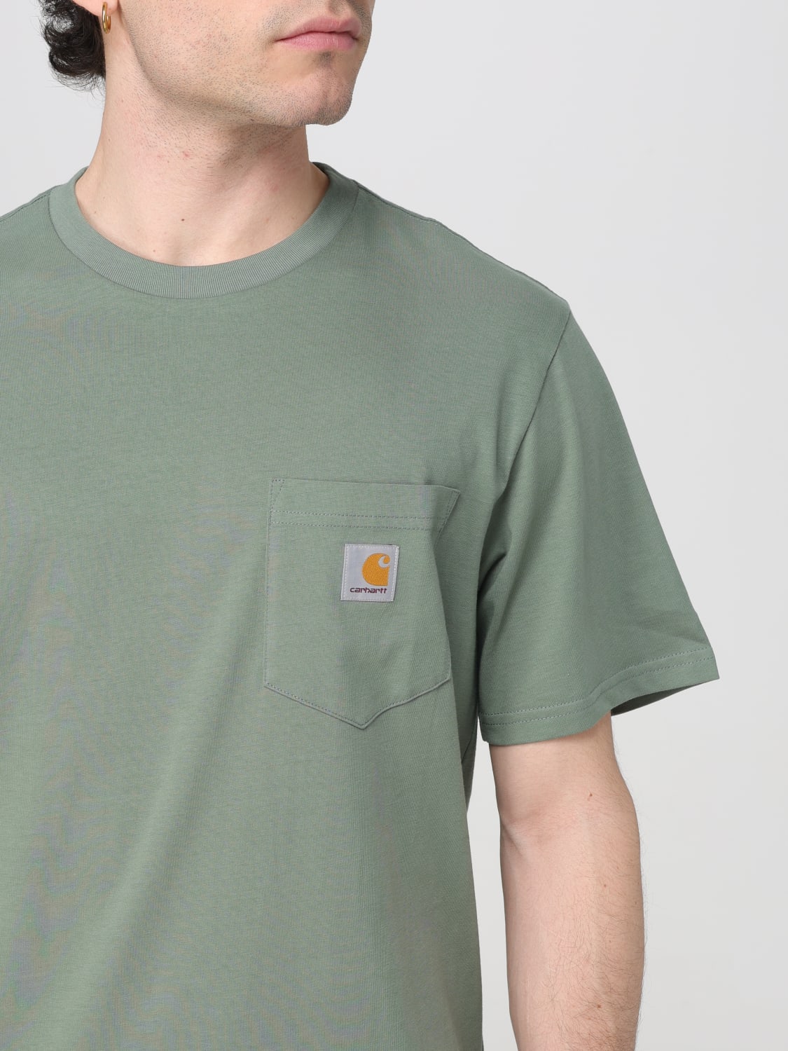 CARHARTT WIP T-SHIRT: T-shirt men Carhartt Wip, Military - Img 3