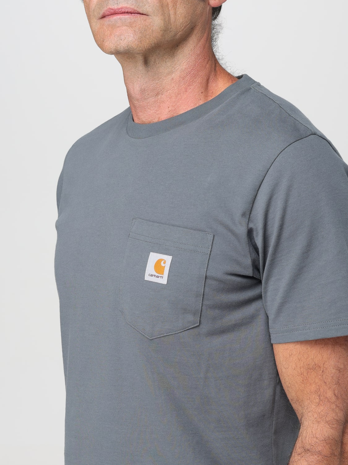 CARHARTT WIP T-SHIRT: T-shirt men Carhartt Wip, Lead - Img 4