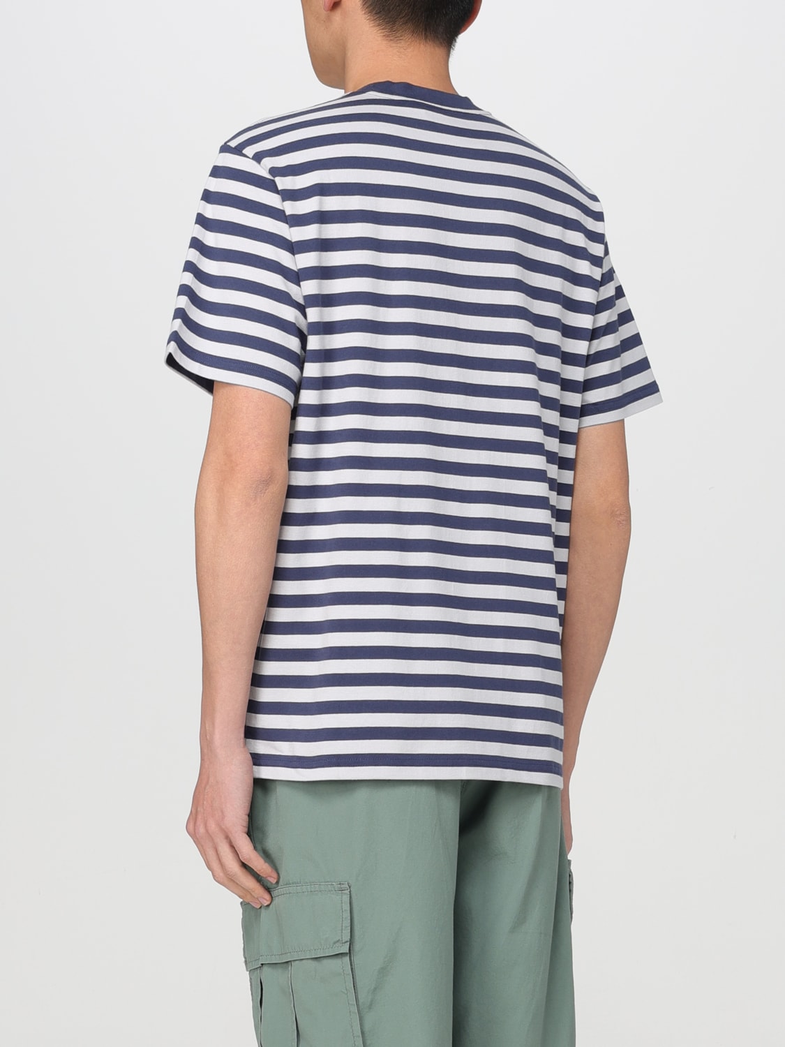 CARHARTT WIP T-SHIRT: T-shirt men Carhartt Wip, Blue - Img 3