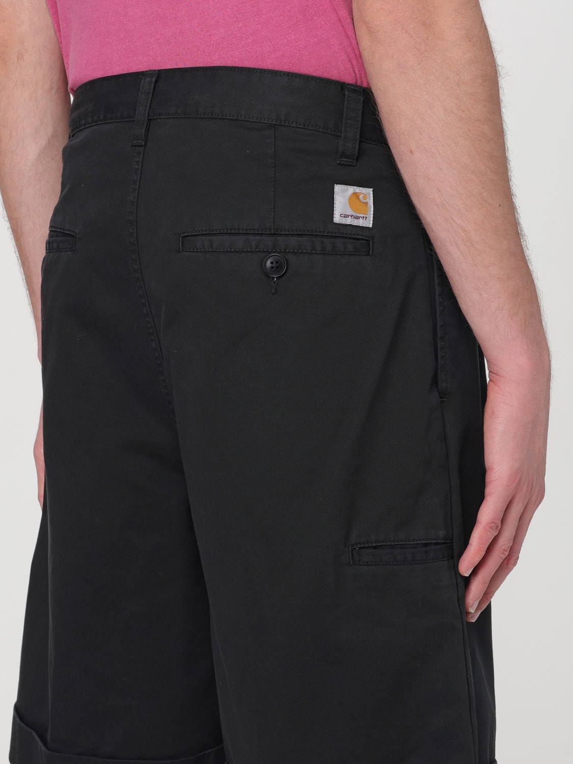 CARHARTT WIP SHORT: Short homme Carhartt Wip, Noir - Img 3