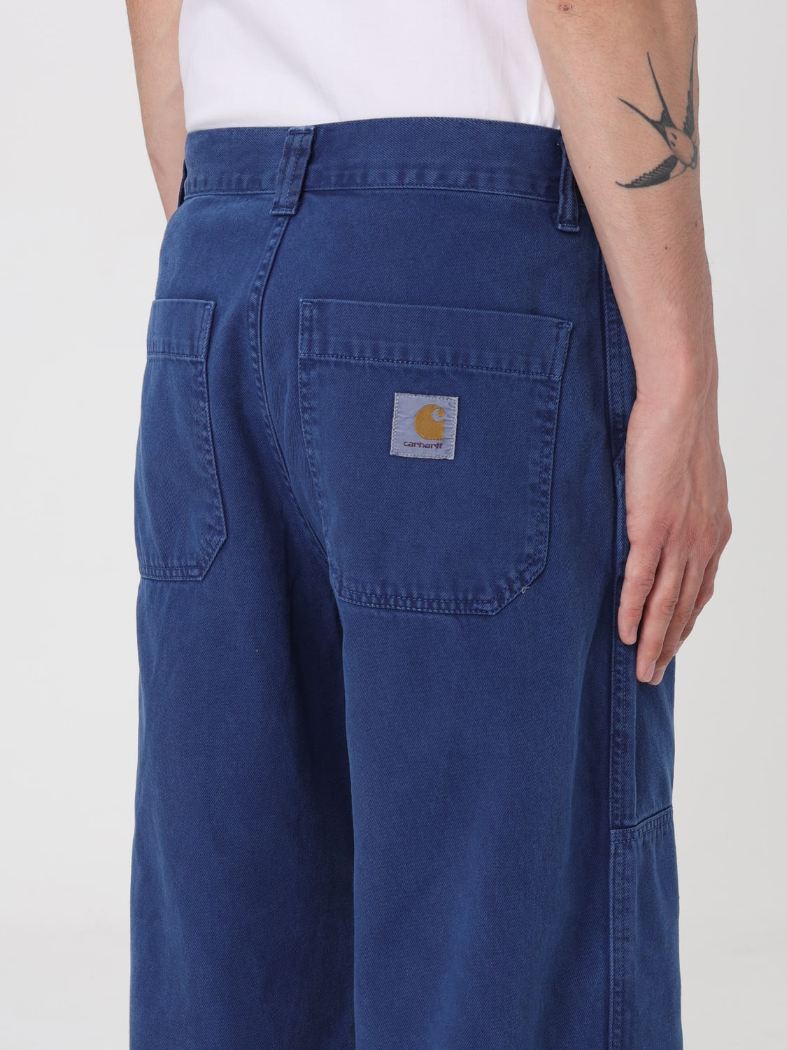 CARHARTT WIP PANTS: Pants men Carhartt Wip, Blue - Img 3