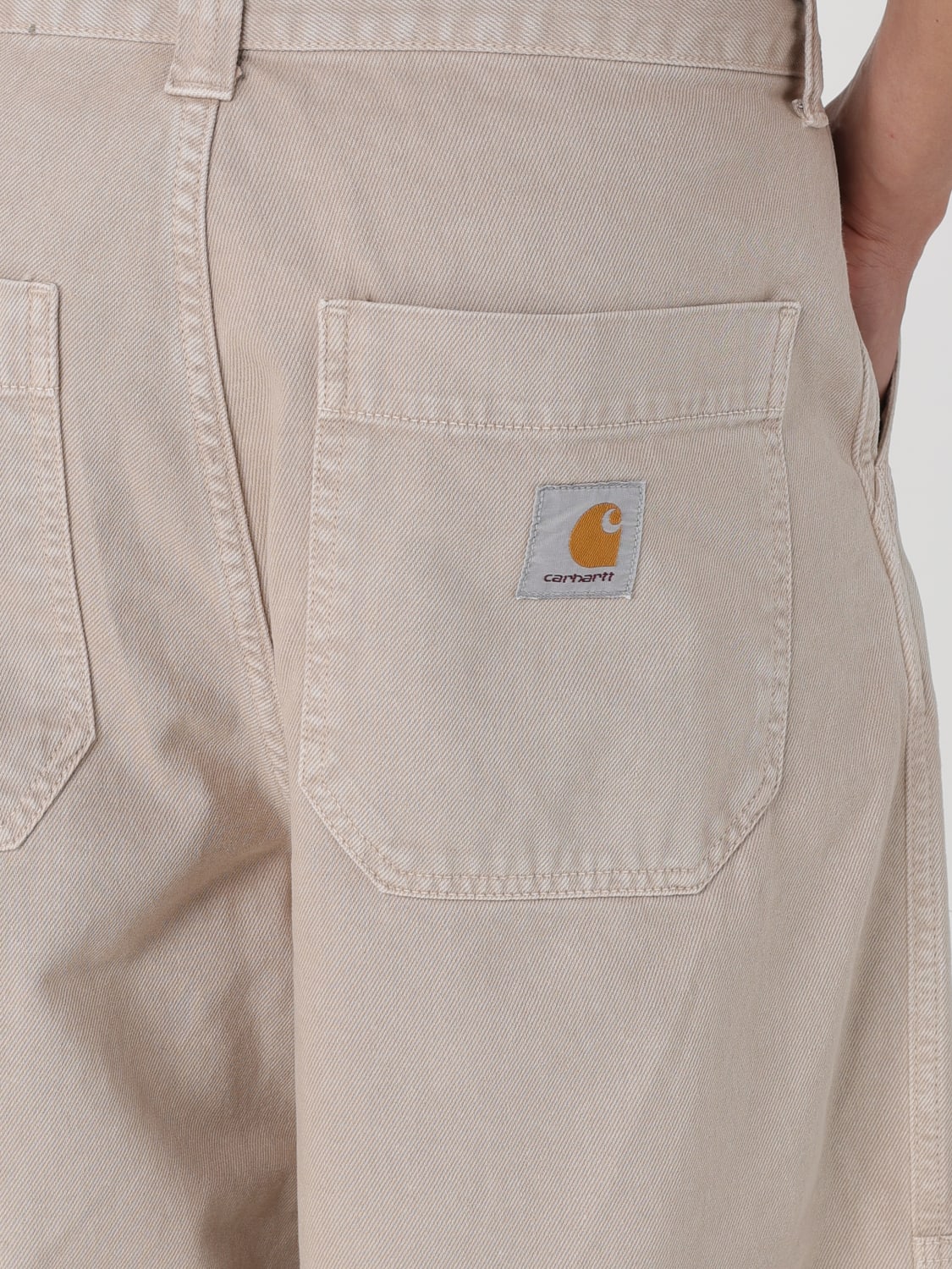 CARHARTT WIP PANTS: Pants men Carhartt Wip, Beige - Img 3