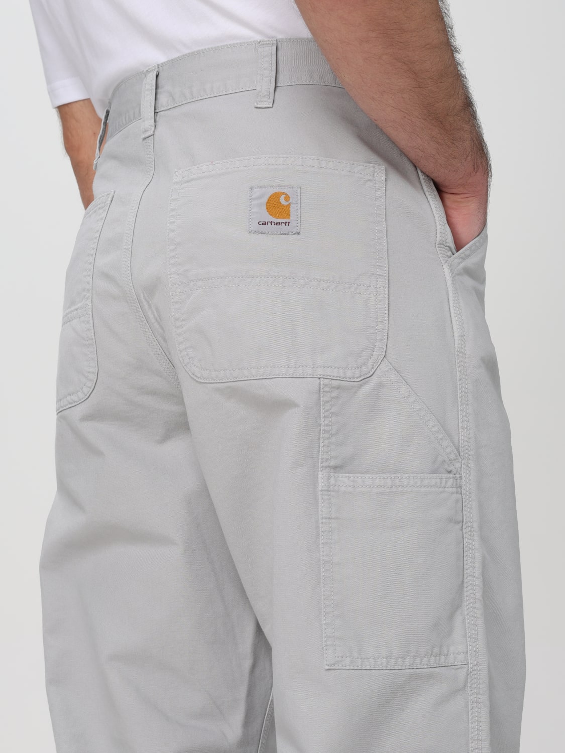 CARHARTT WIP PANTS: Pants men Carhartt Wip, Grey - Img 4