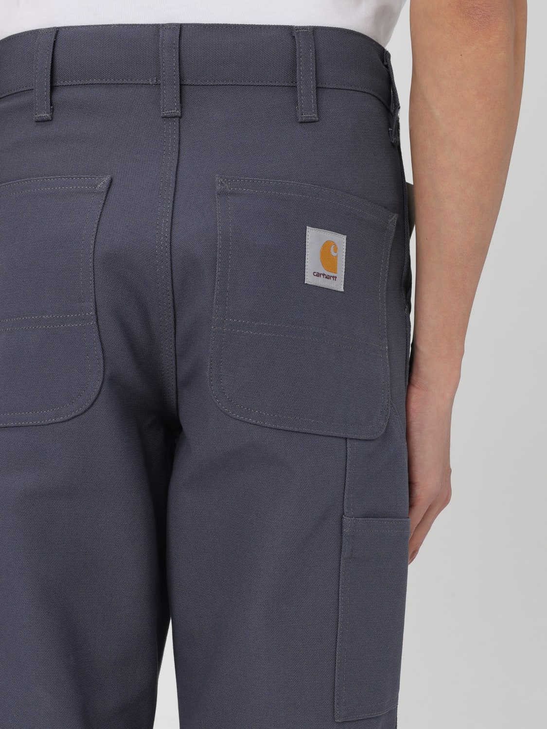 CARHARTT WIP: Pants men - Grey | Carhartt Wip pants I031497