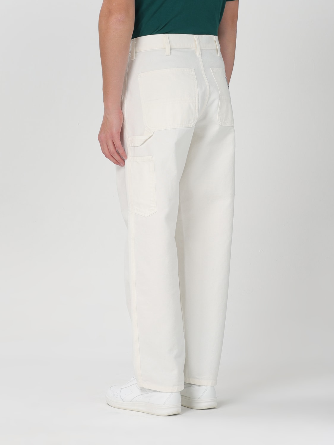 CARHARTT WIP PANTS: Pants men Carhartt Wip, Yellow Cream - Img 3