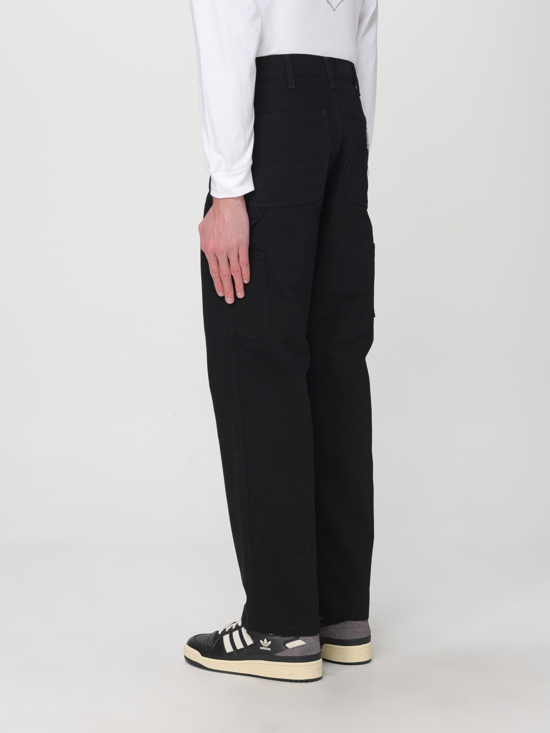 CARHARTT WIP PANTS: Pants men Carhartt Wip, Black 1 - Img 2