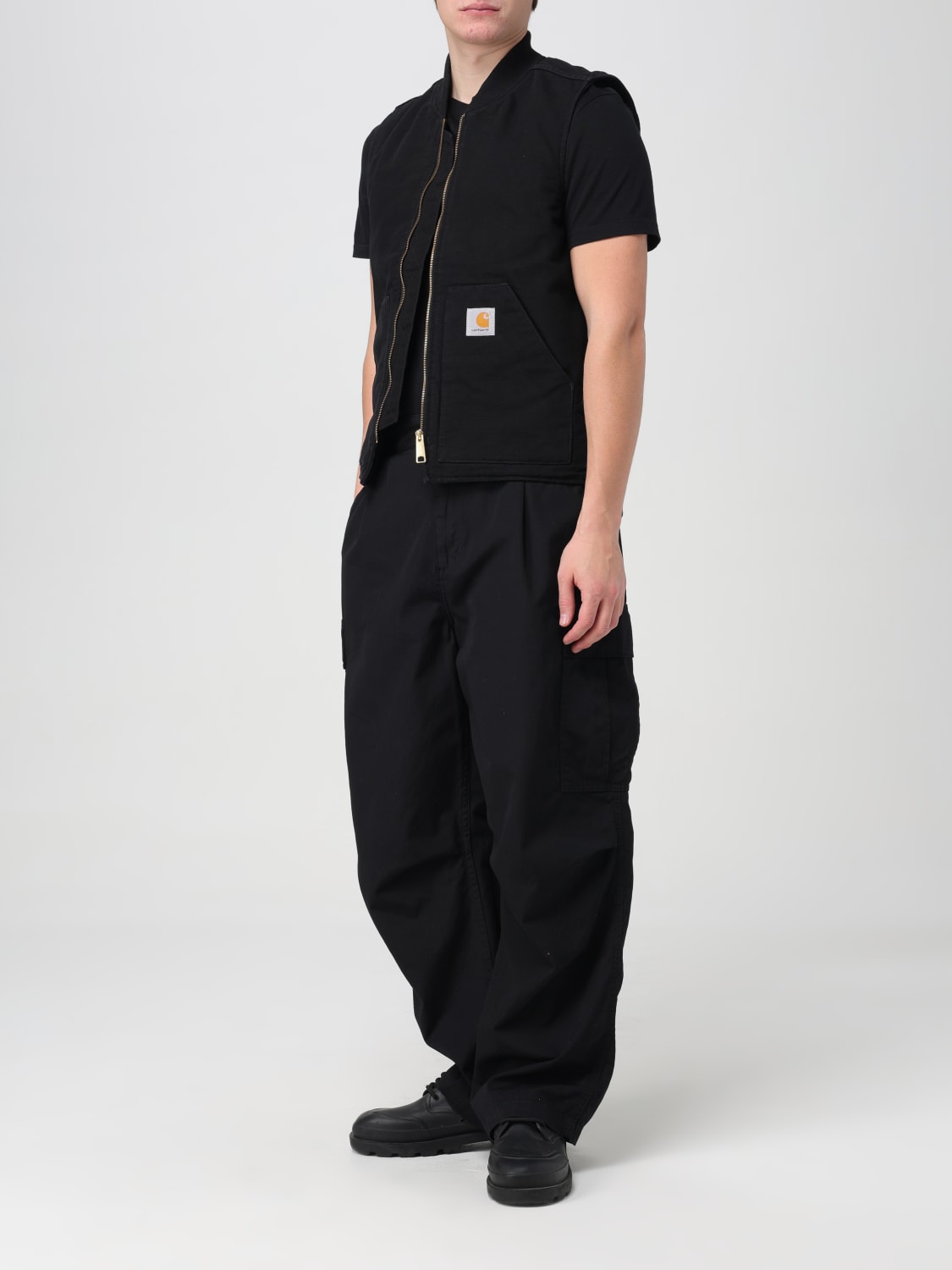 CARHARTT WIP PANTS: Pants men Carhartt Wip, Black - Img 2