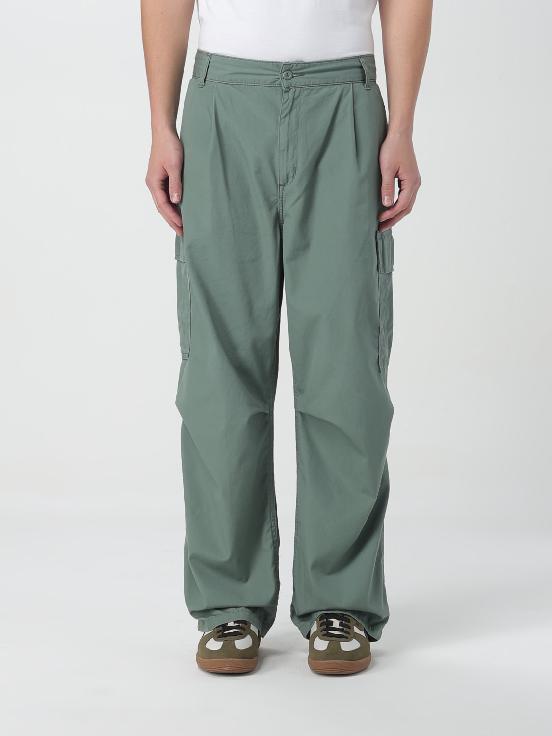 CARHARTT WIP PANTS: Pants men Carhartt Wip, Military - Img 1