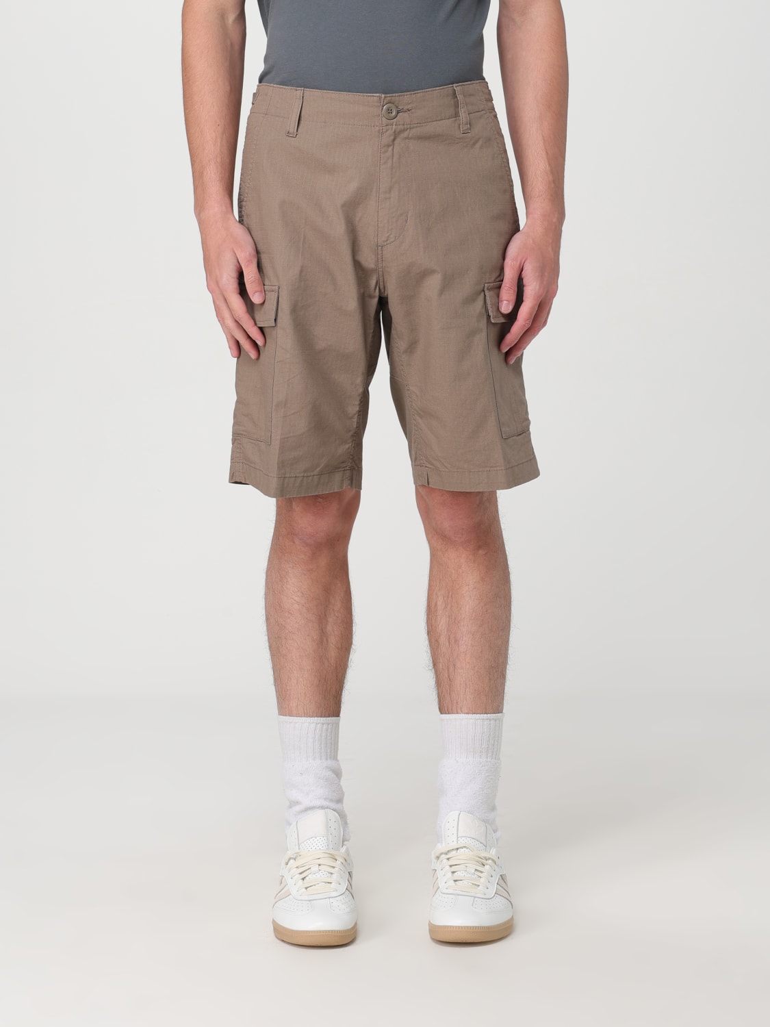 CARHARTT WIP SHORT: Short homme Carhartt Wip, Tabac - Img 1