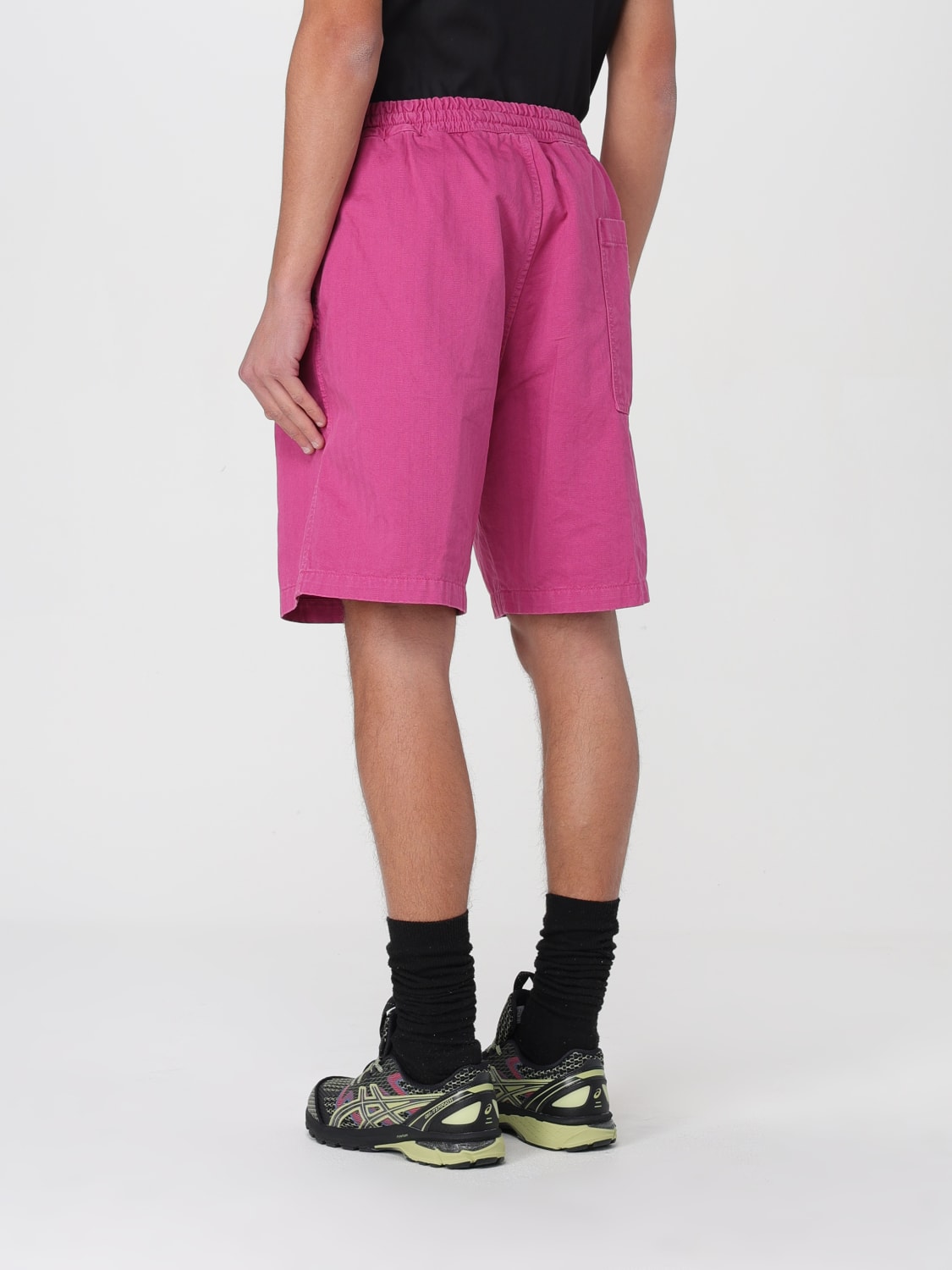 CARHARTT WIP SHORT: Short homme Carhartt Wip, Fuchsia - Img 3