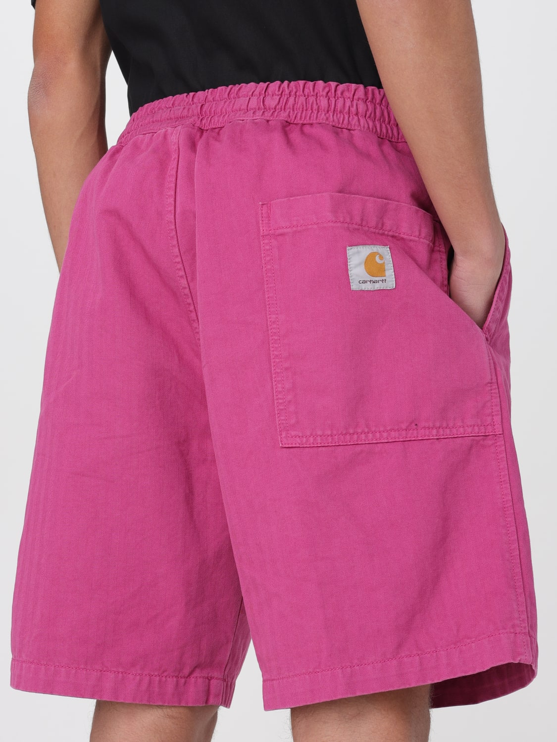 CARHARTT WIP SHORT: Short homme Carhartt Wip, Fuchsia - Img 4