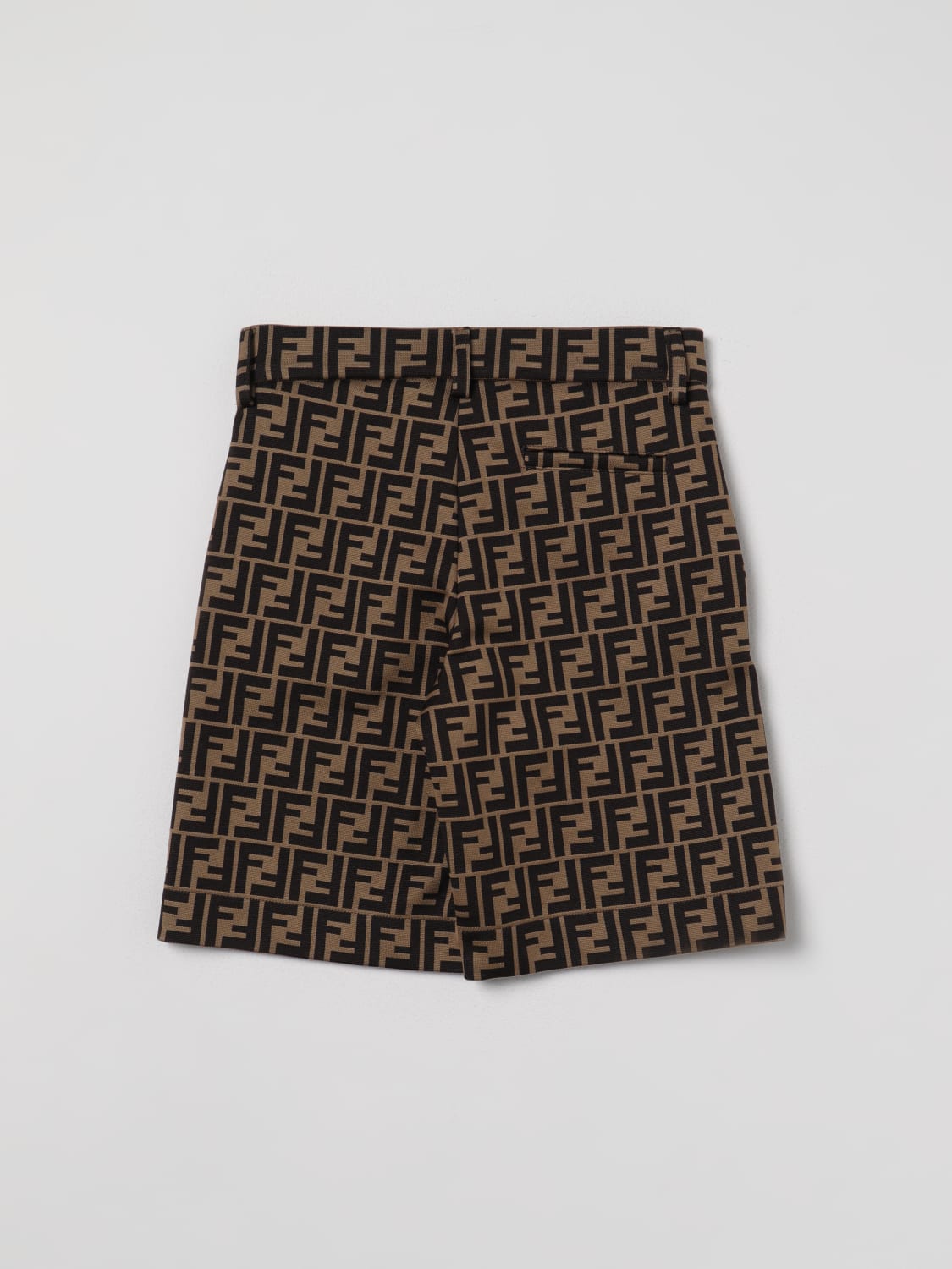 数量限定価格!! - Kids kids Shorts Outlet: Fendi Tobacco shorts Fendi | パンツ