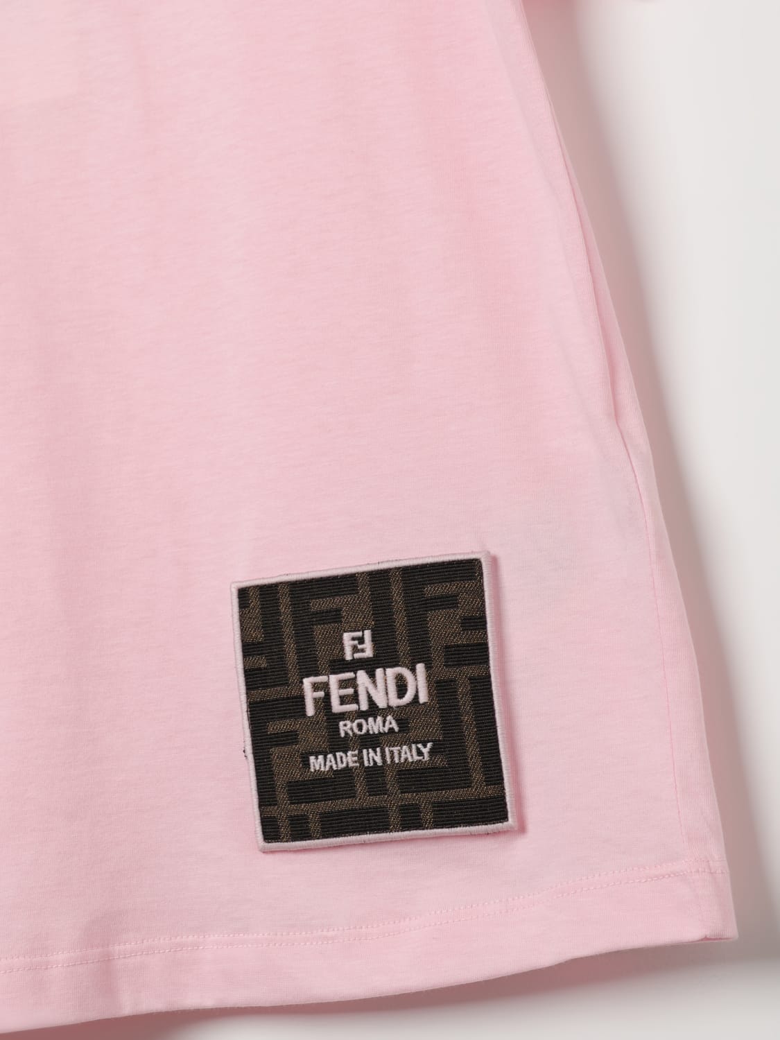 FENDI CAMISETA: Camiseta niños Fendi Kids, Rosa - Img 3