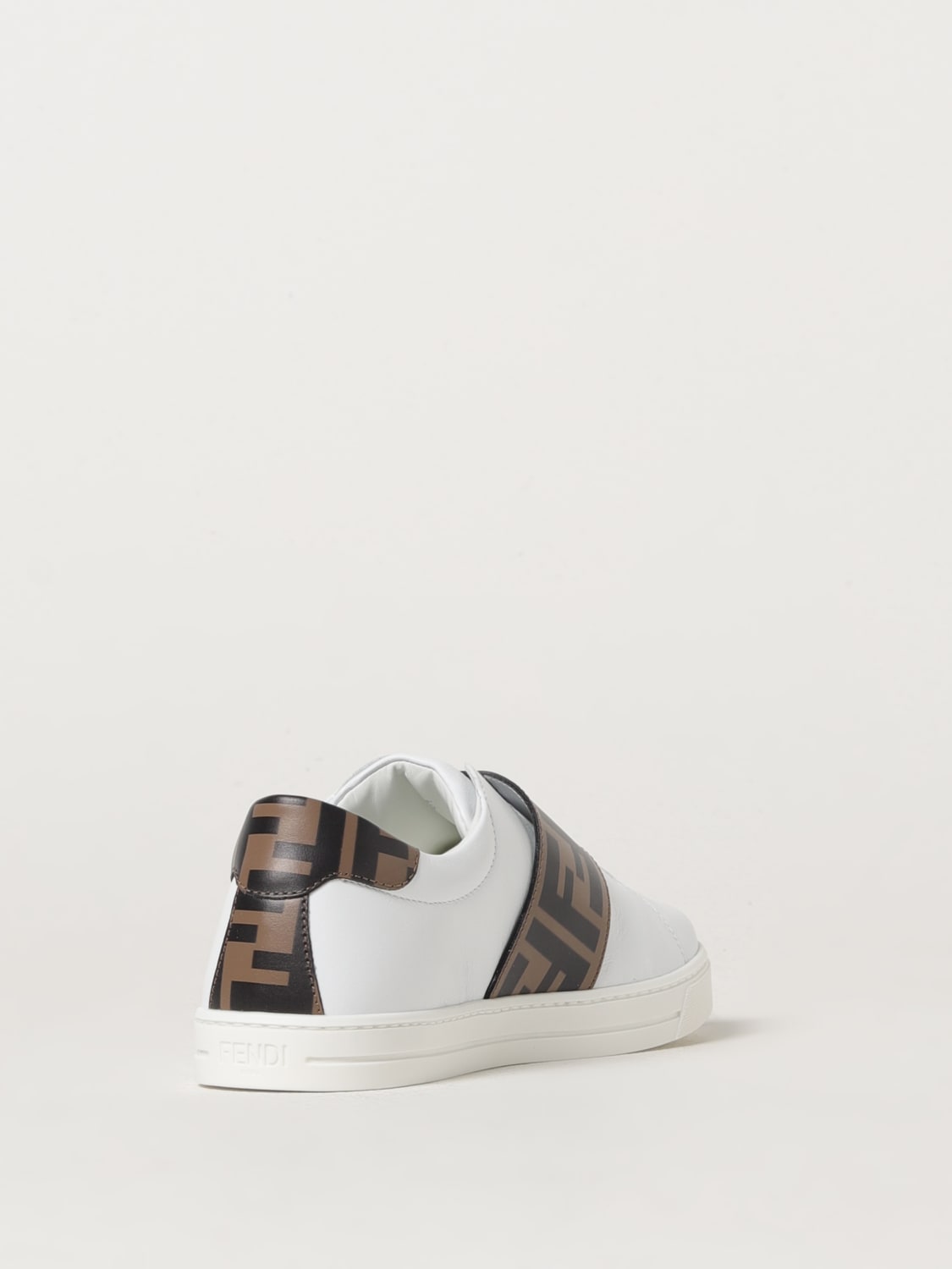 FENDI SNEAKERS: Sneakers kids Fendi Kids, White - Img 3